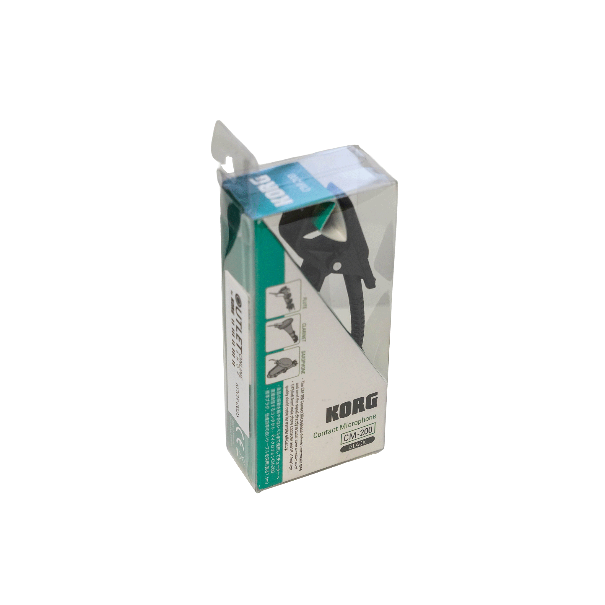 KORG コンタクト・マイク【CM-200-BK】