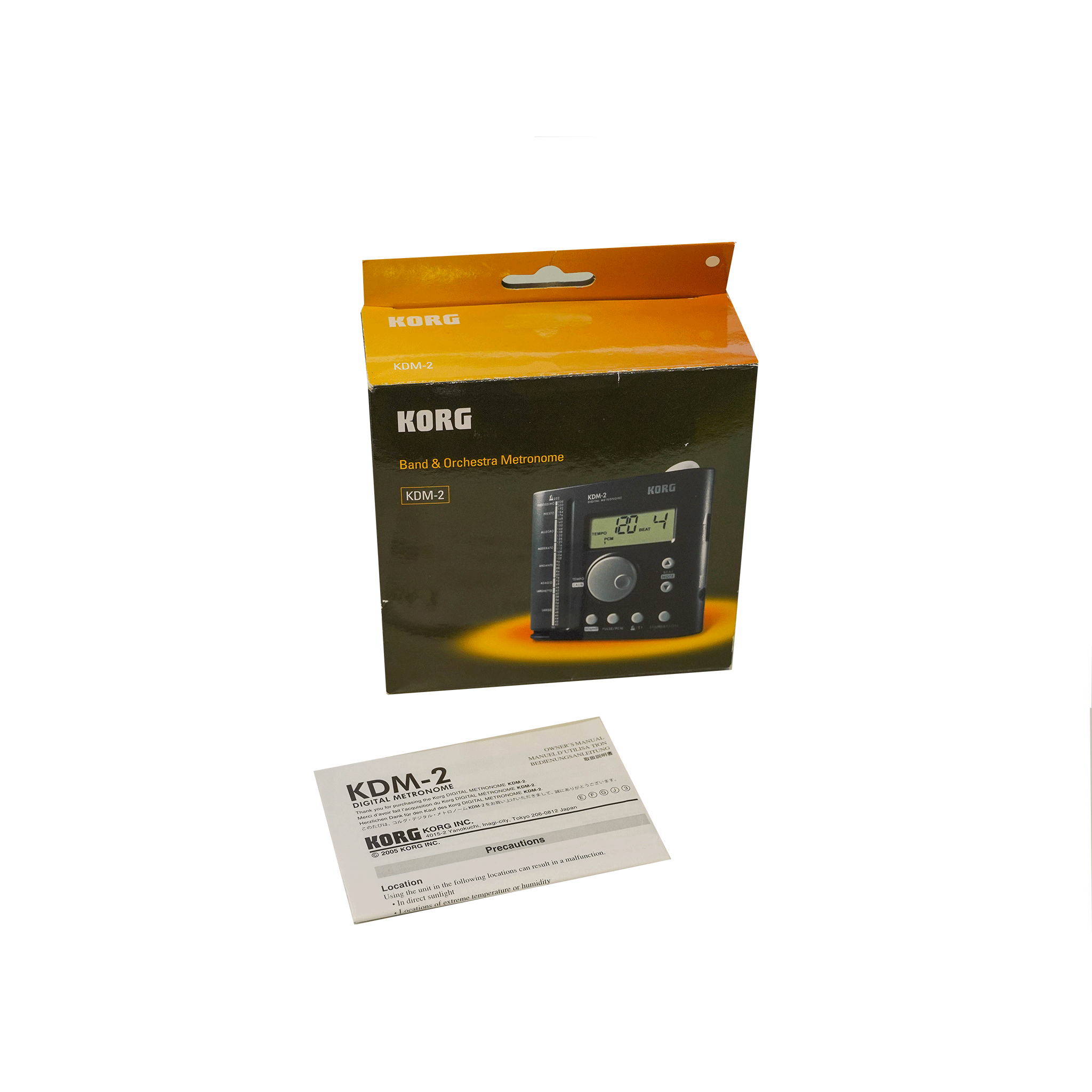 KORG・デジタル・メトロノーム【KDM-2】
