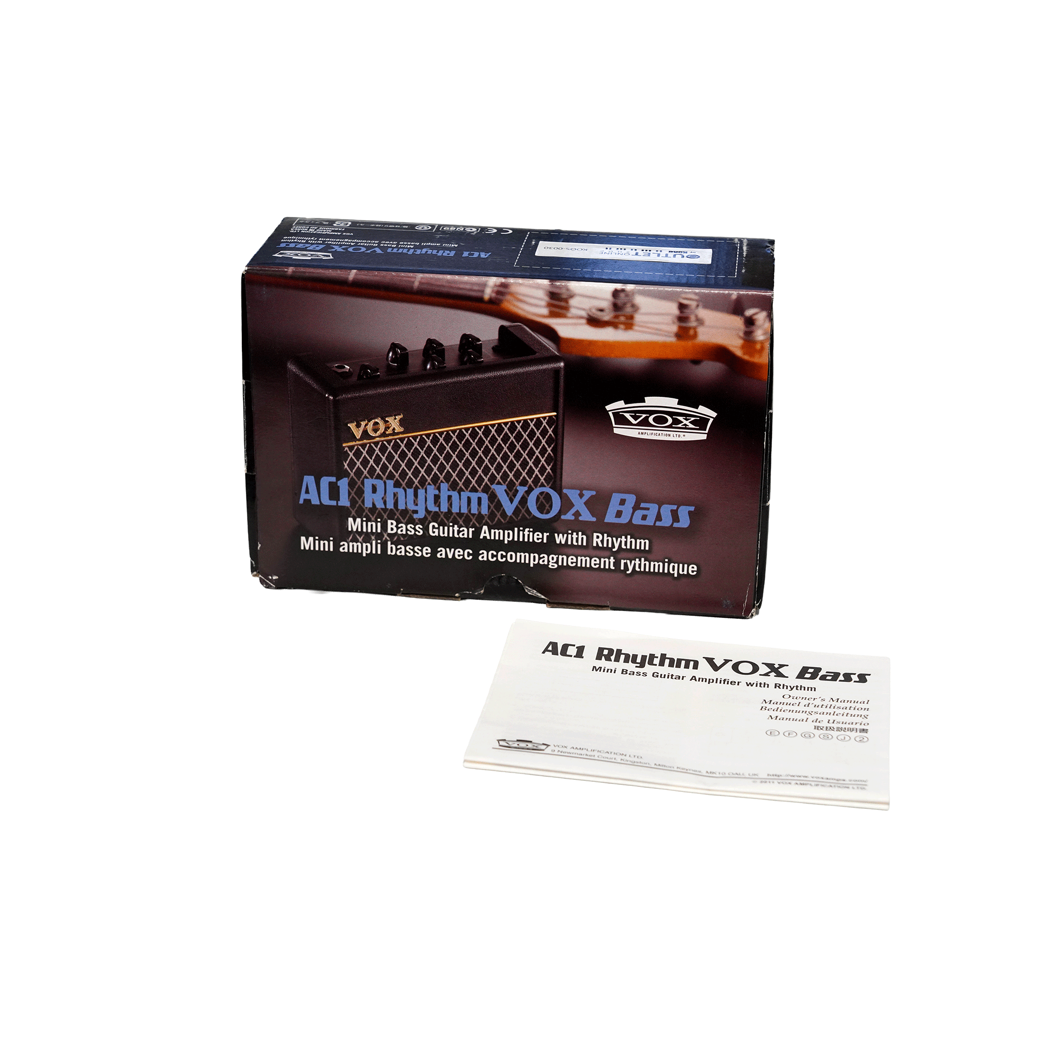 VOX リズム搭載・ベース卓上アンプ  【AC1 RHYTHM VOX BASS】