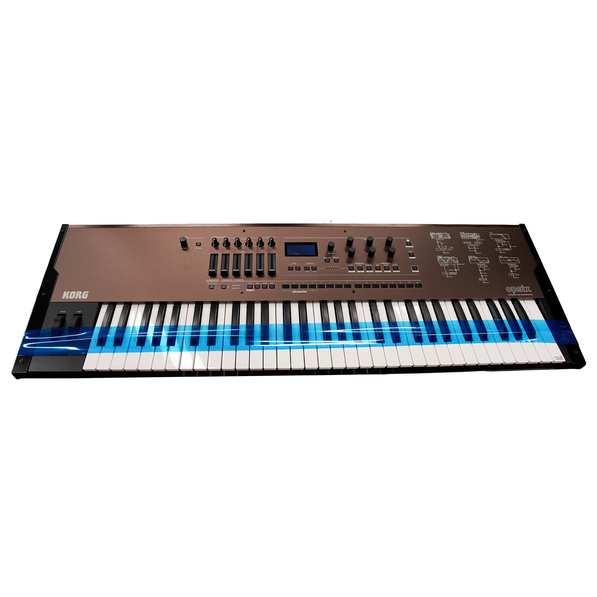 KORG 61鍵盤の本格派！デジタル・FM・シンセサイザー【OPSIX-SE】