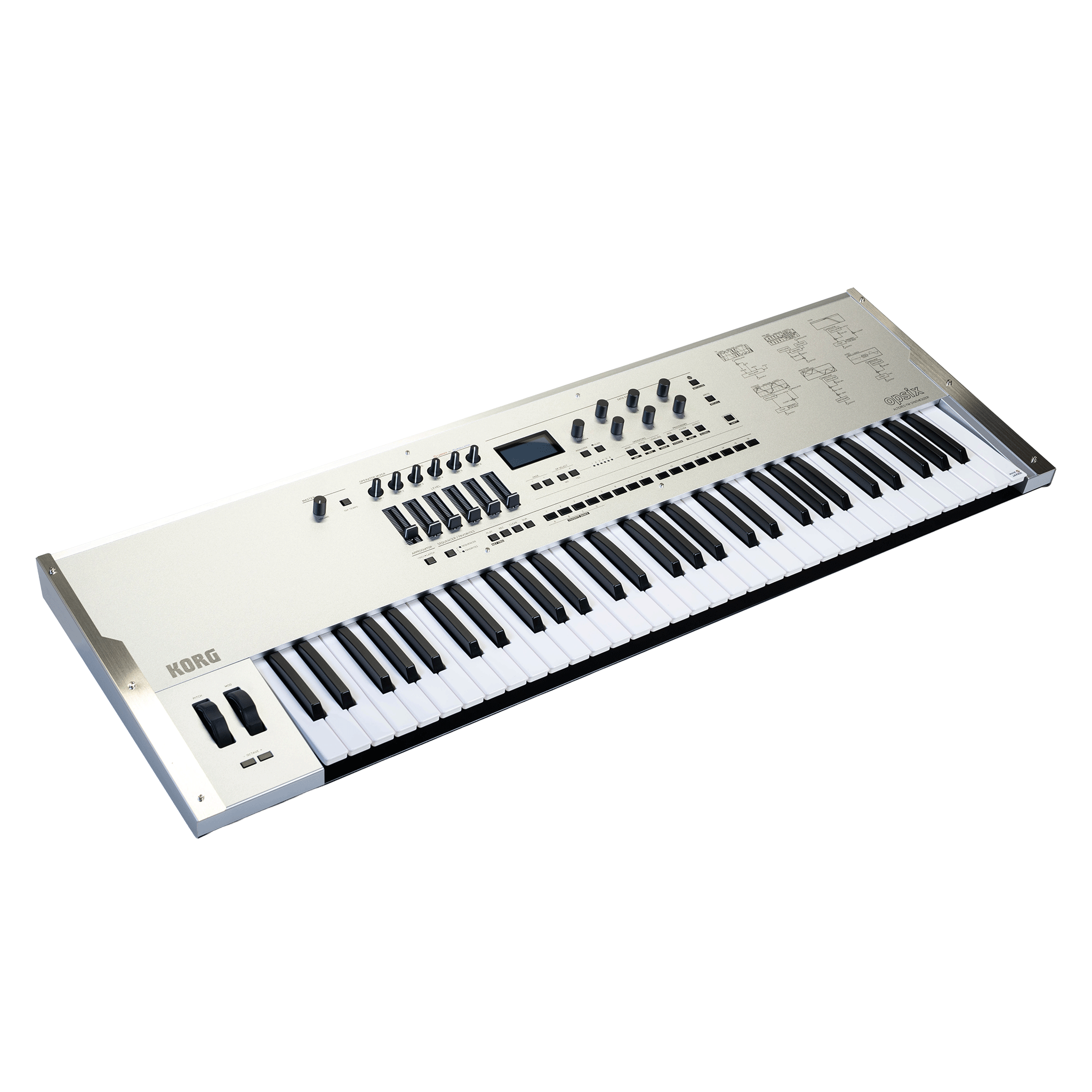 KORG 61鍵盤の本格派！デジタル・FM・シンセサイザー・限定のPremiumモデル【OPSIX-SE P】