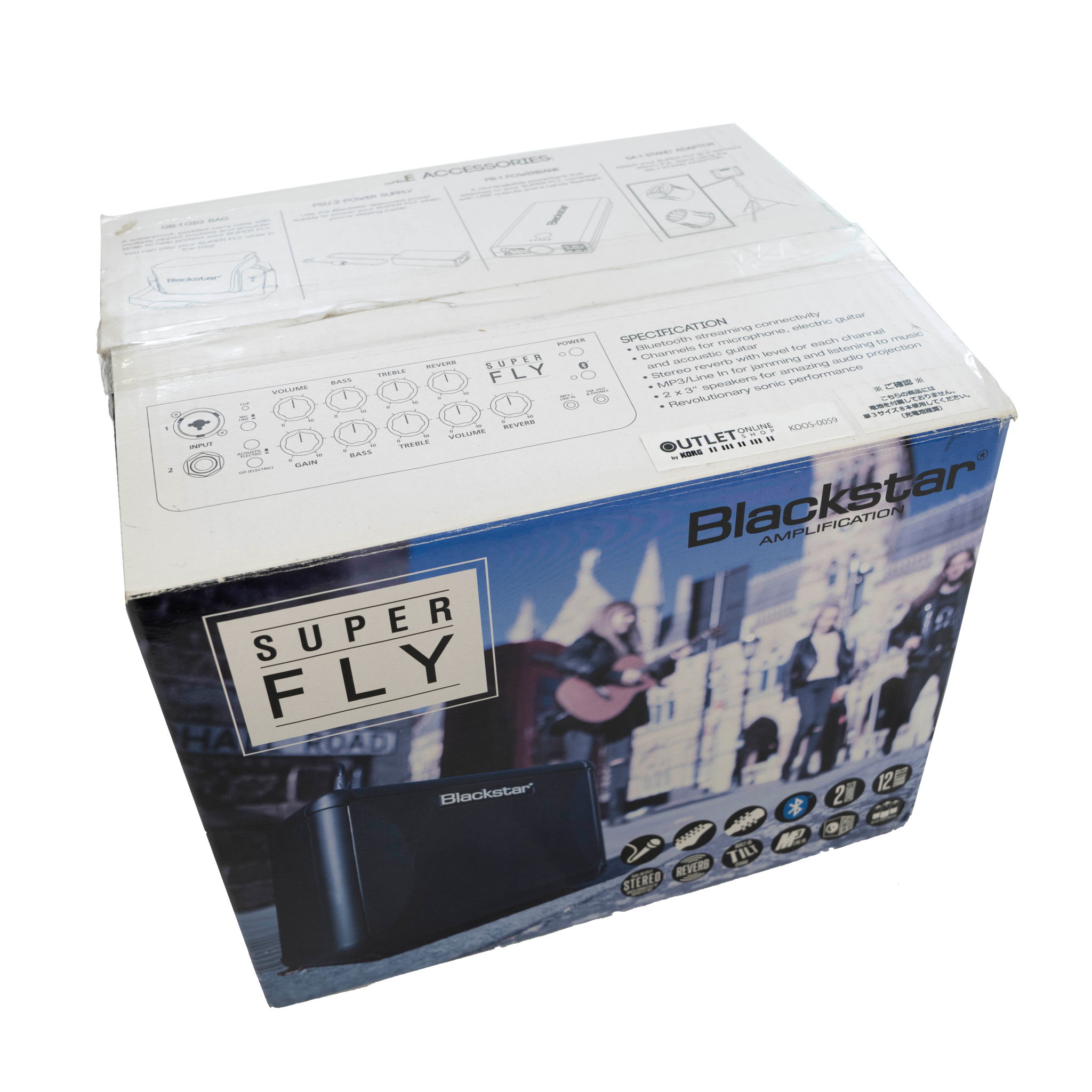 Blackstar ギター・ポータブル・アンプ【SUPER FLY Bluetooth】