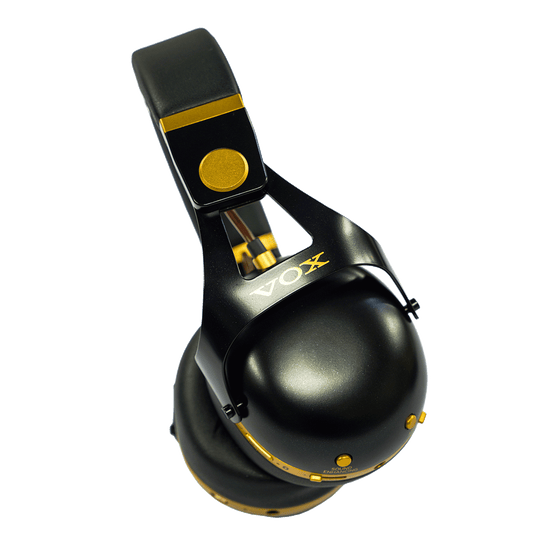 VOX 聴覚保護とサウンド・コントロール機能を備えたワイヤレス・ヘッドホン【VH-Q1】