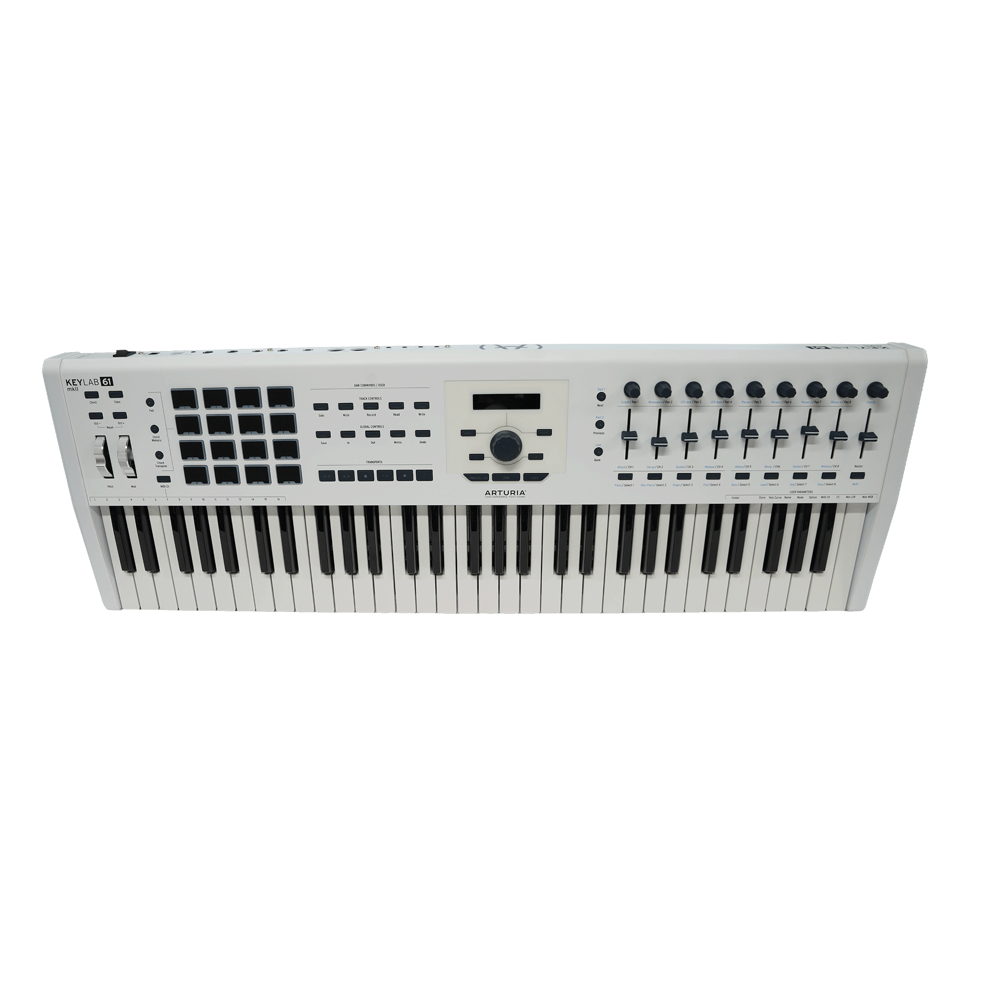 ARTURIA DTMに最適な61鍵盤モデル MIDIキーボード【Keylab mkII 61】