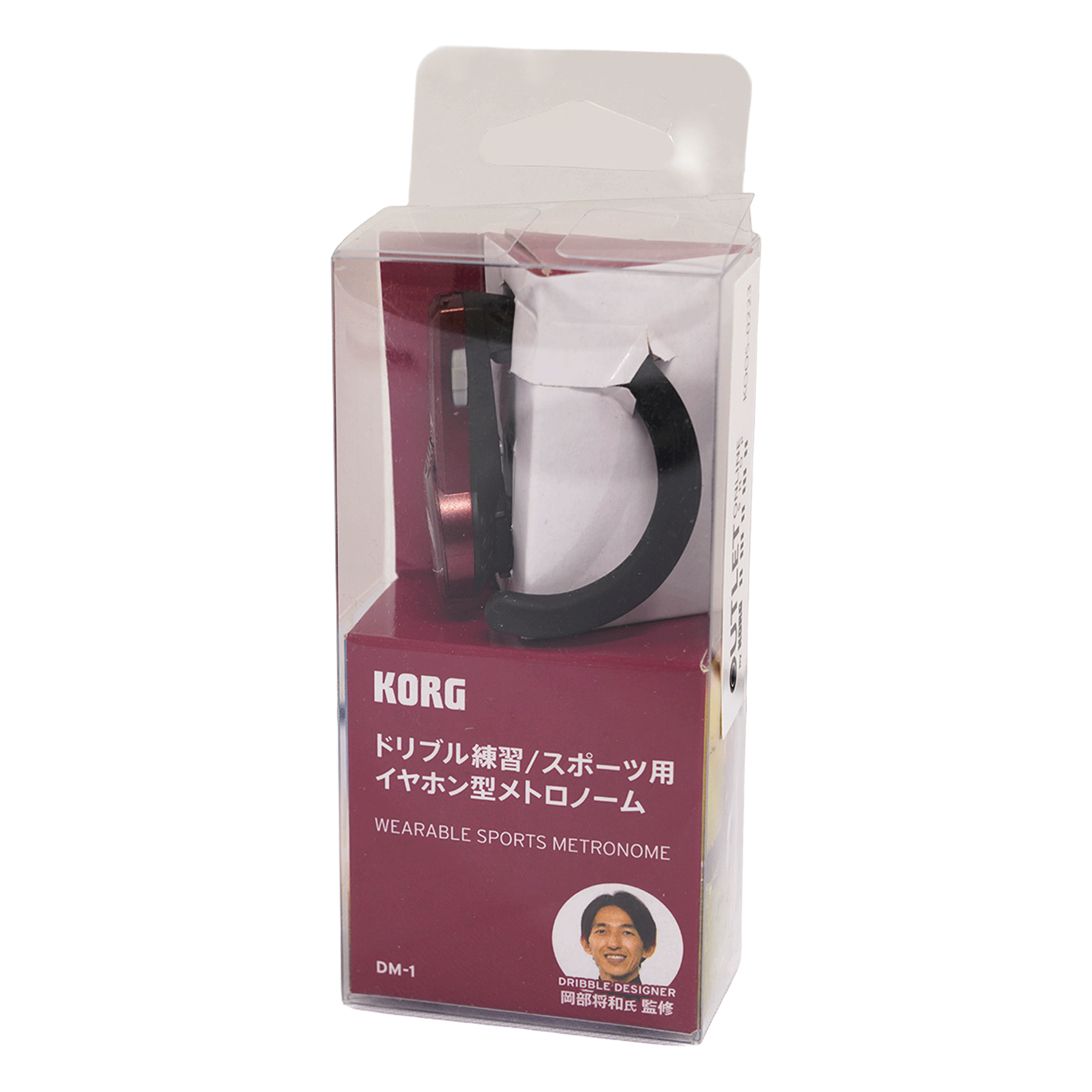 KORG 開発のドリブル上達用トレーニング・メトロノーム【DM-1　RD】