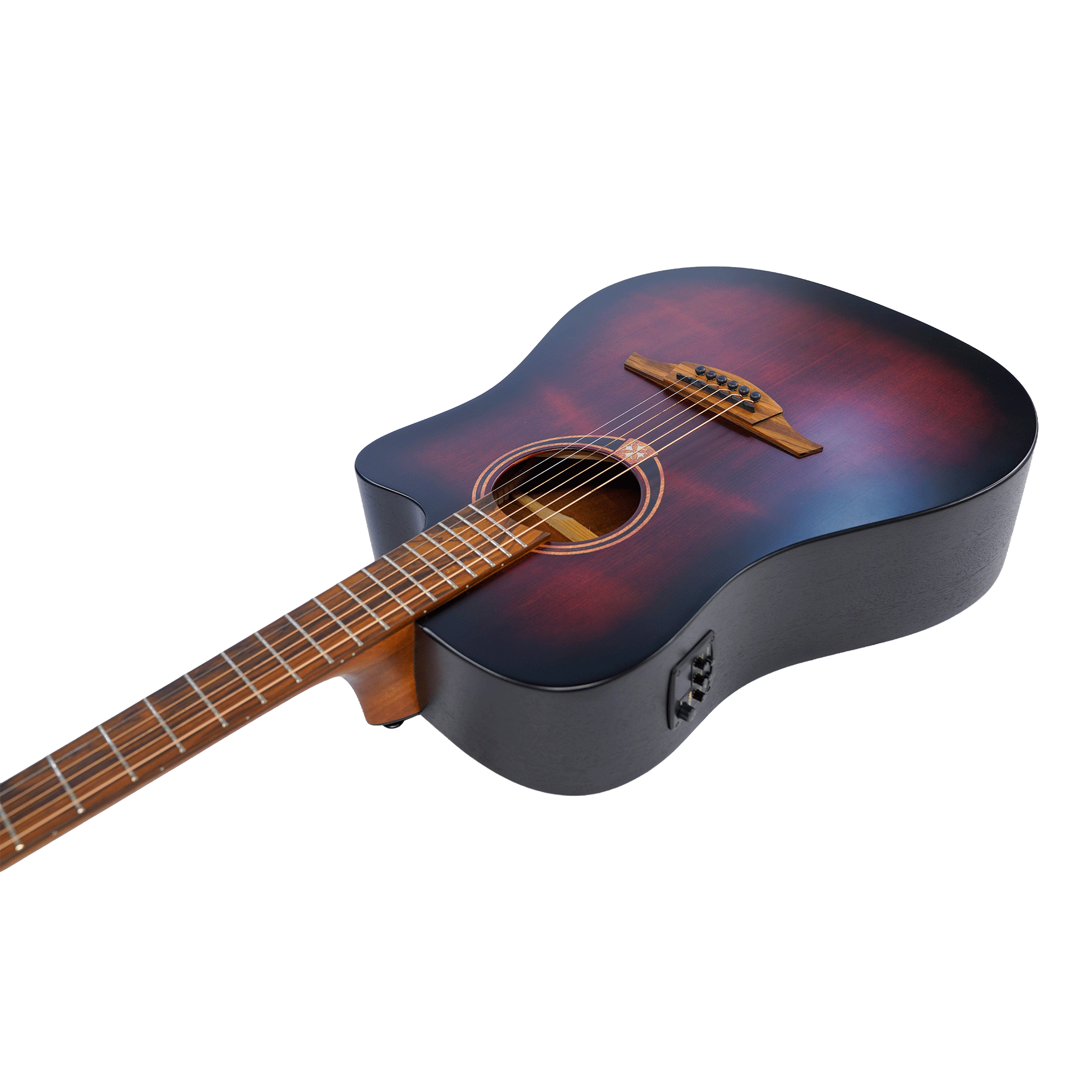 LAG Guitars エレアコギター 【Tramontane 70 T70DCE Black & Brown】