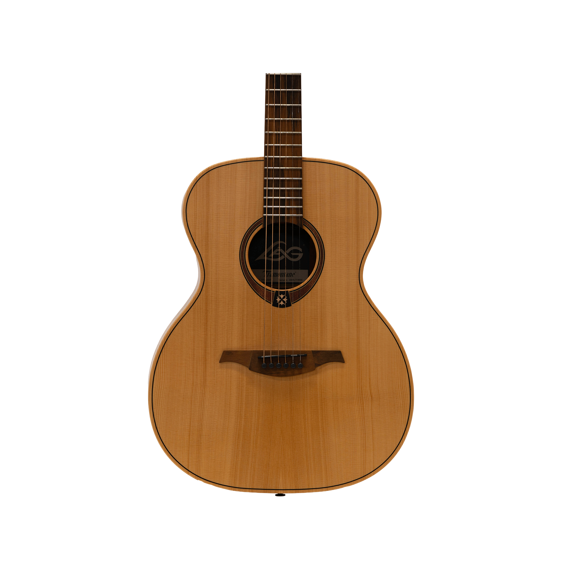 LAG GUITARS　背面ステーカー痕の為、スペシャルプライス！【LAG T70A-NAT】