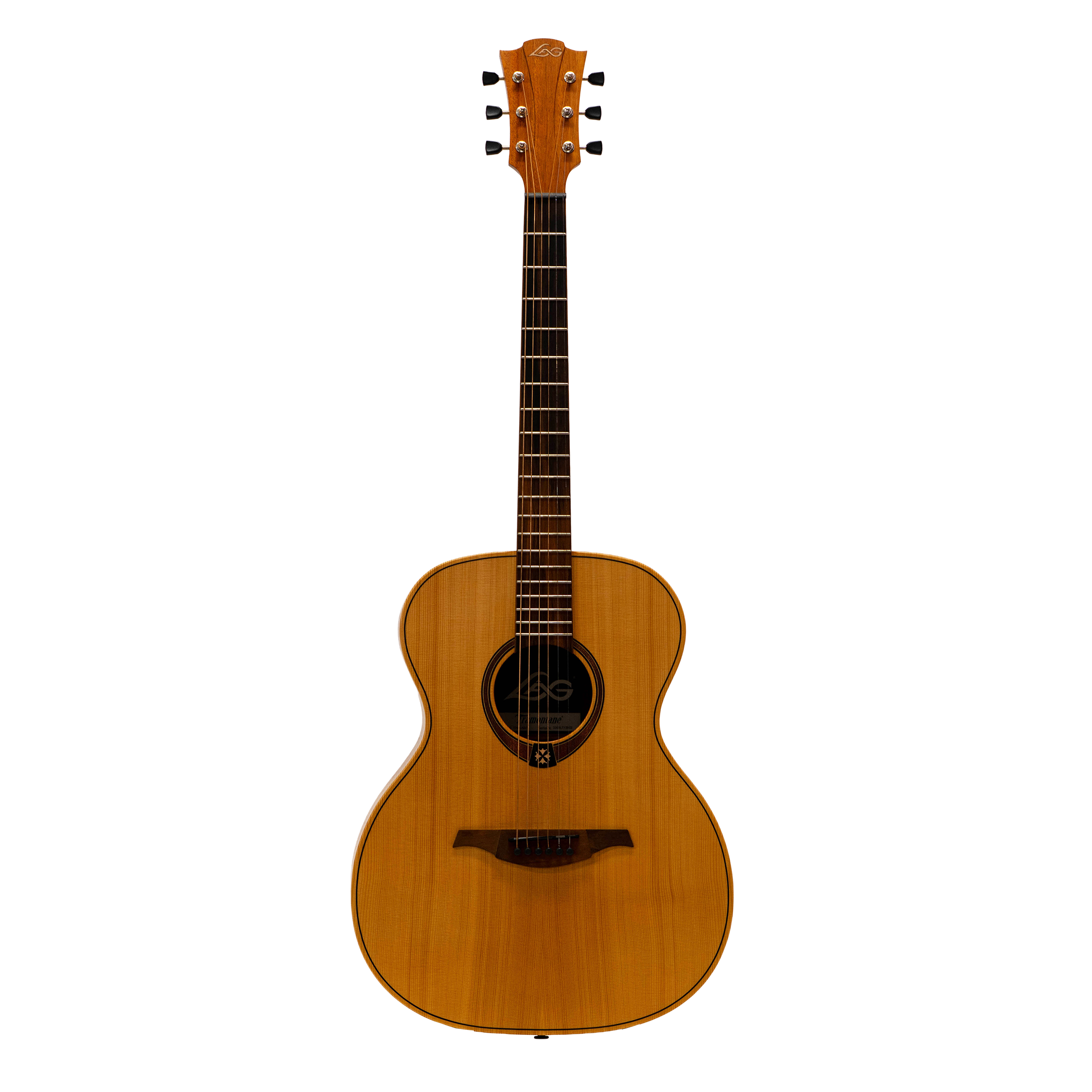 LAG GUITARS　背面ステーカー痕の為、スペシャルプライス！【LAG T70A-NAT】