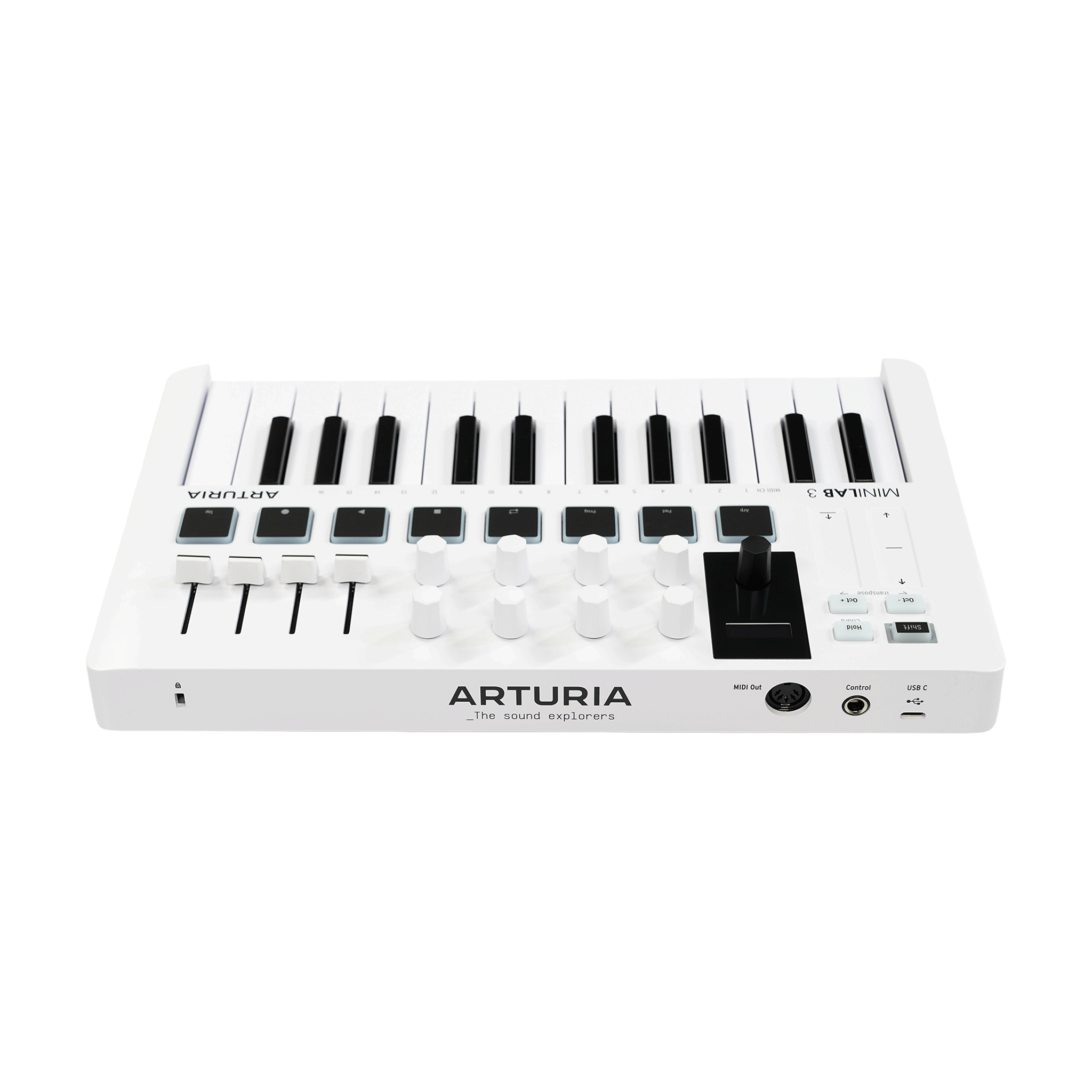 Arturia　コンパクトなオールインワンMIDIコントローラー　【MINILAB 3】