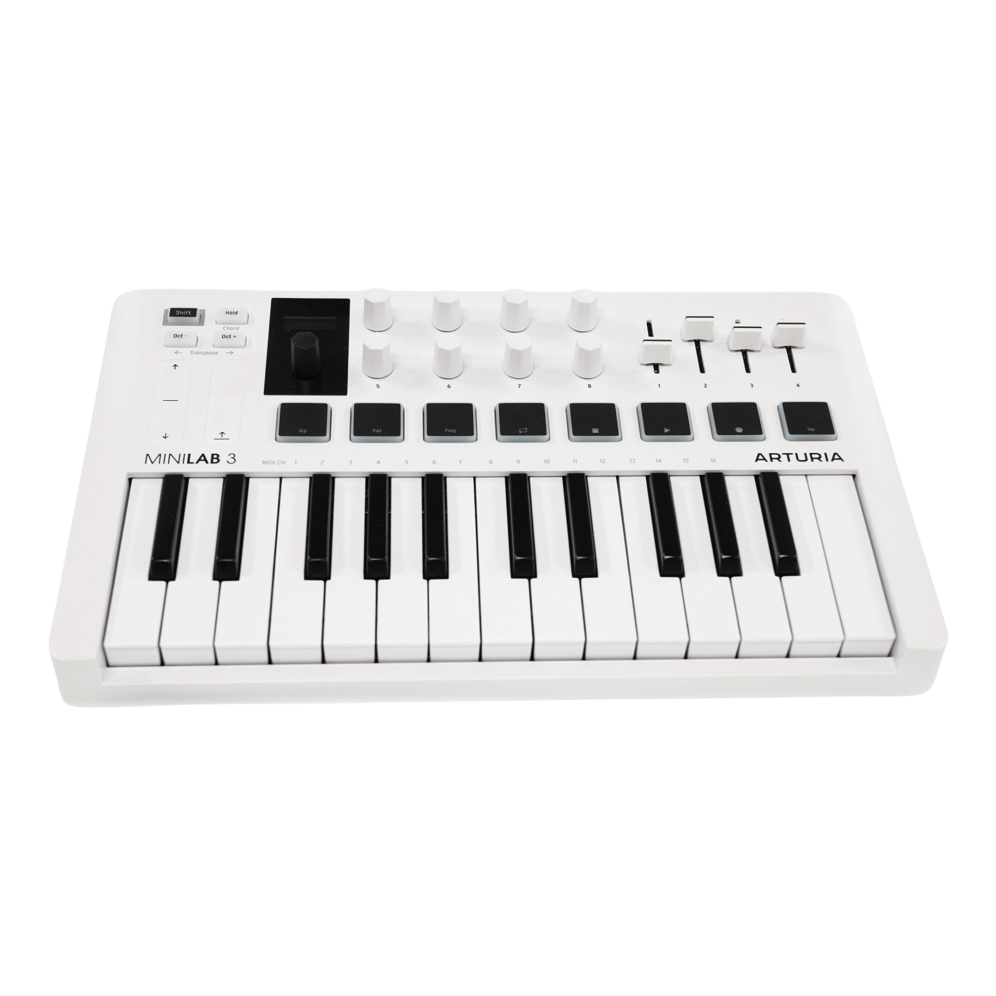 ARTURIA コンパクトなオールインワンMIDIコントローラー　【MINILAB 3】