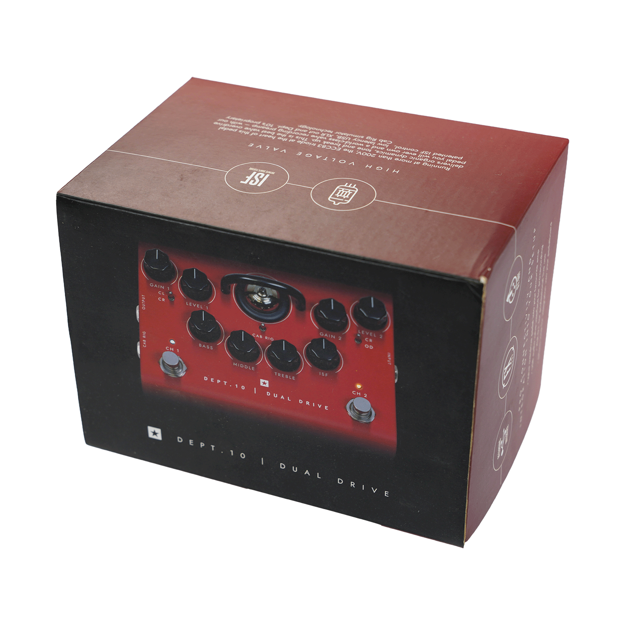 Blackstar 足元に、本物の真空管を【Dept.10 DUAL DRIVE】