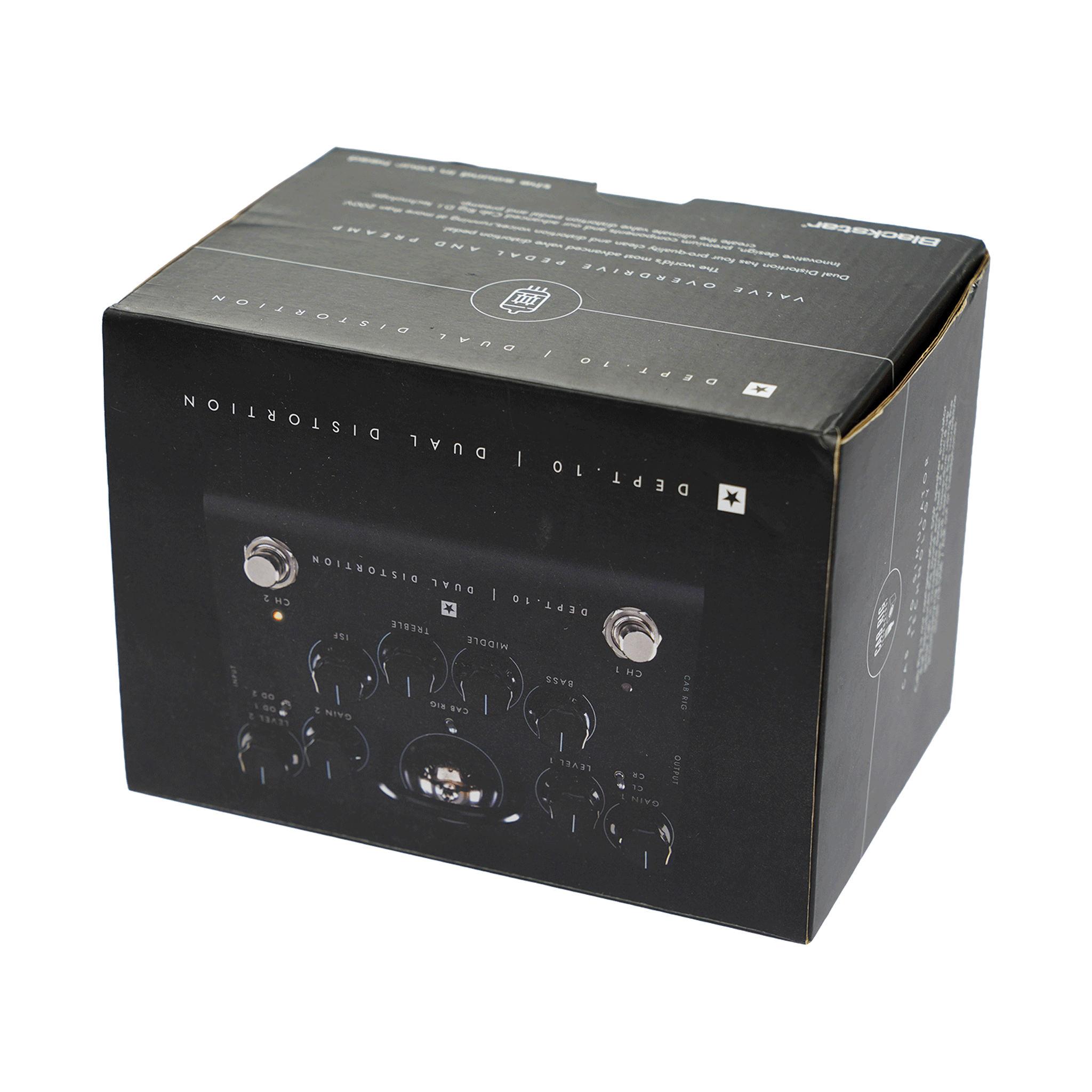 Blackstar 足元に、本物の真空管を【DEPT.10 DUAL DISTORTION】