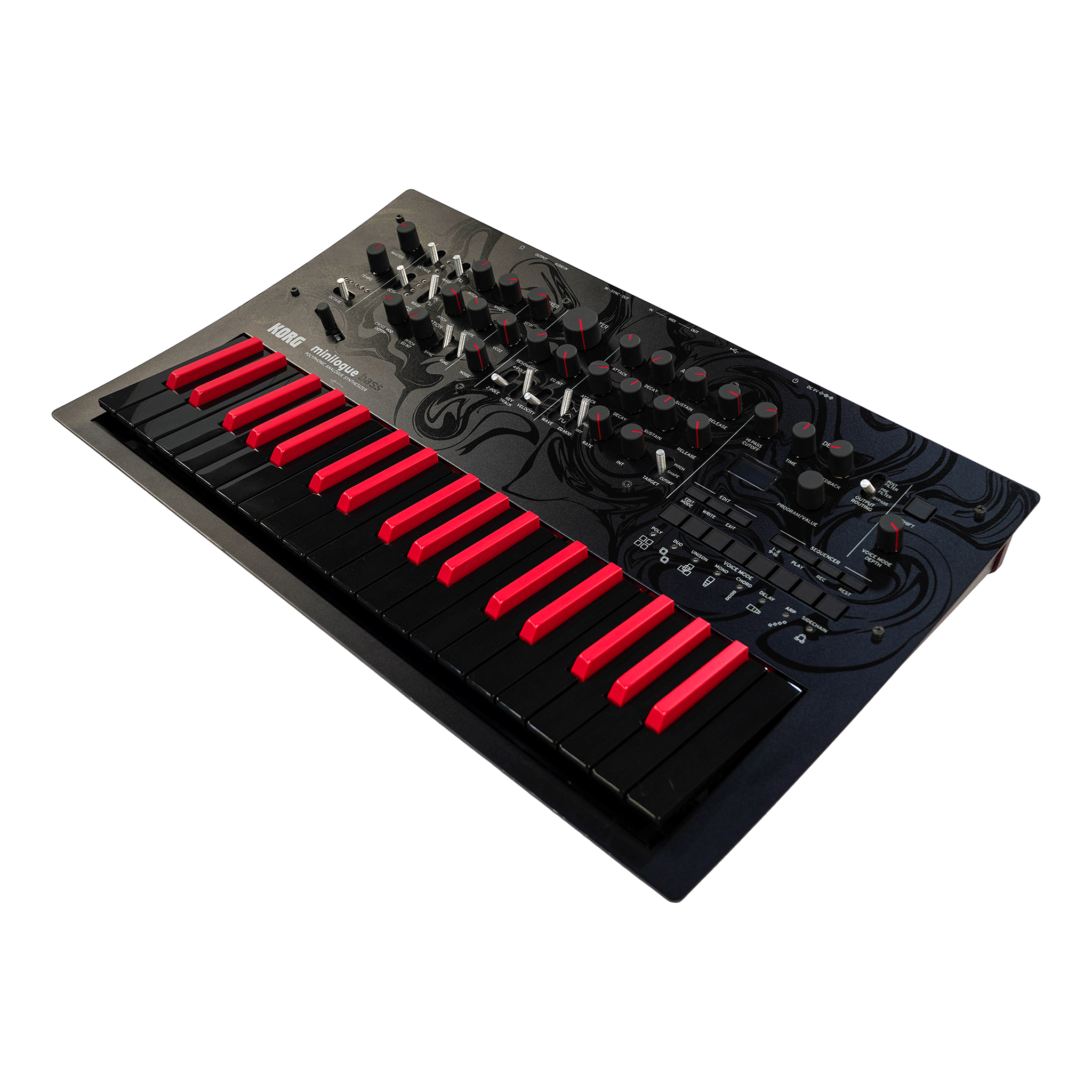 KORG プロのベーシストが監修した ベース・プリセット・プログラム搭載【minilogue bass】