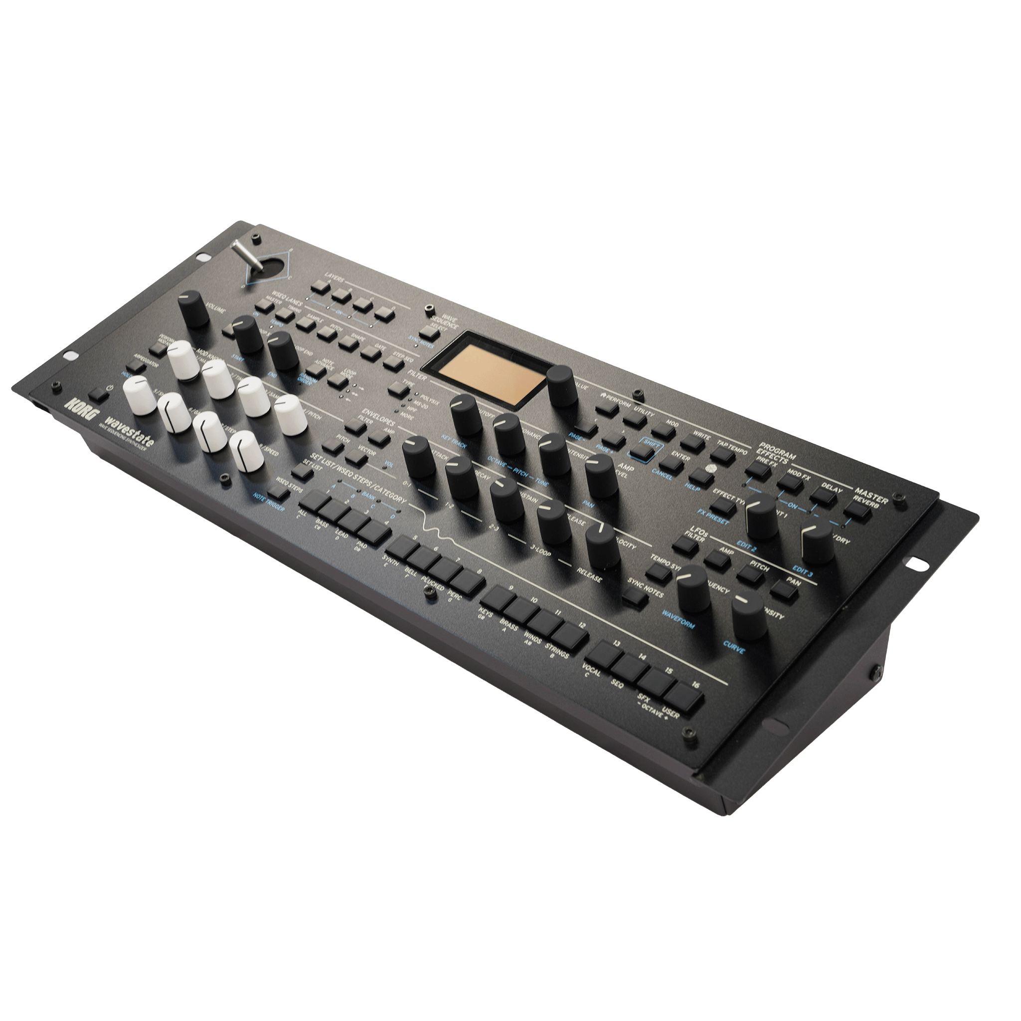 KORG 楽曲制作環境に革新をもたらすモジュール・モデル【wavestate module】