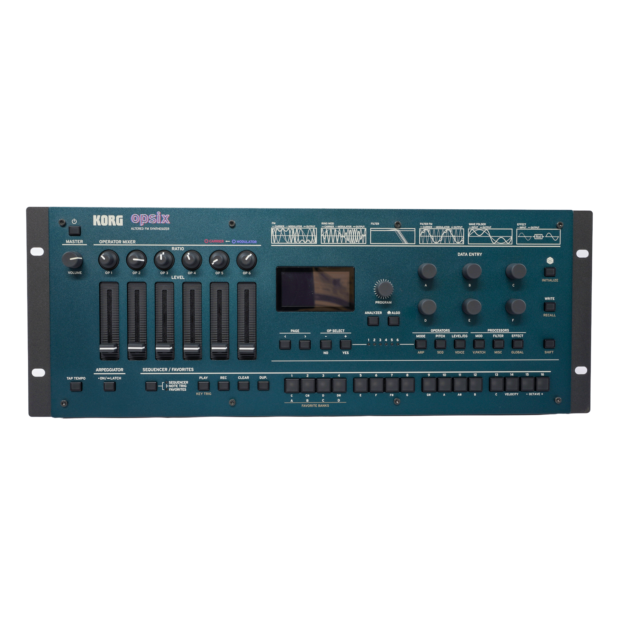 KORG 楽曲制作環境に革新をもたらすモジュール・モデル【OPSIX MODULE】