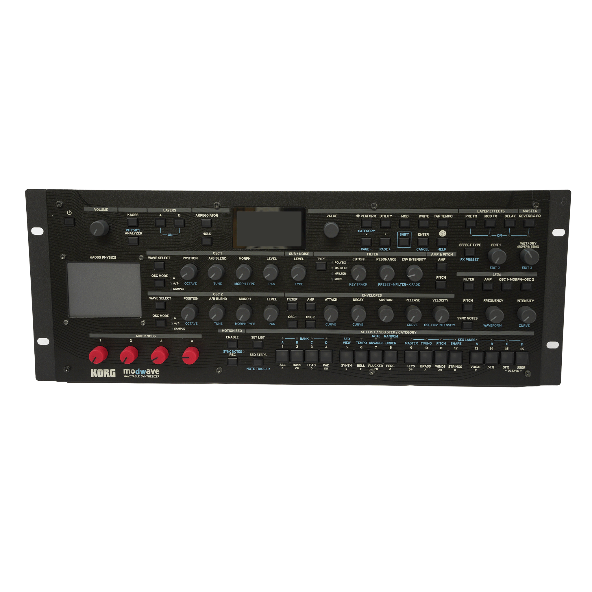 KORG 楽曲制作環境に革新をもたらすモジュール・モデル【MODWAVE-M】