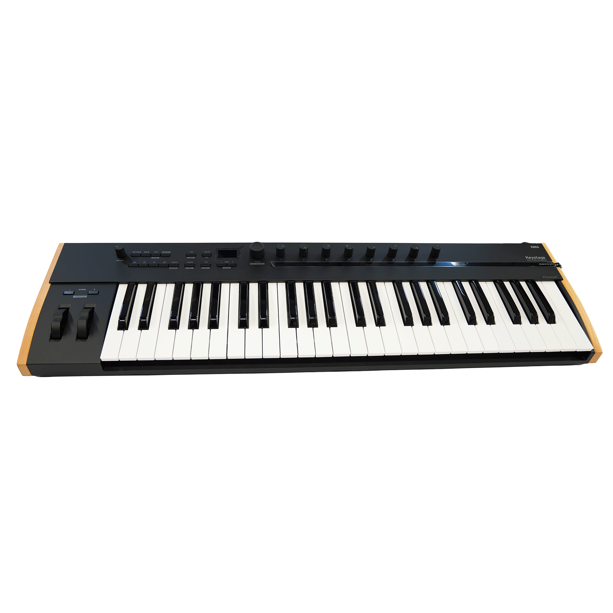 KORG Polyアフタータッチに対応したMIDIコントローラー【Keystage49】