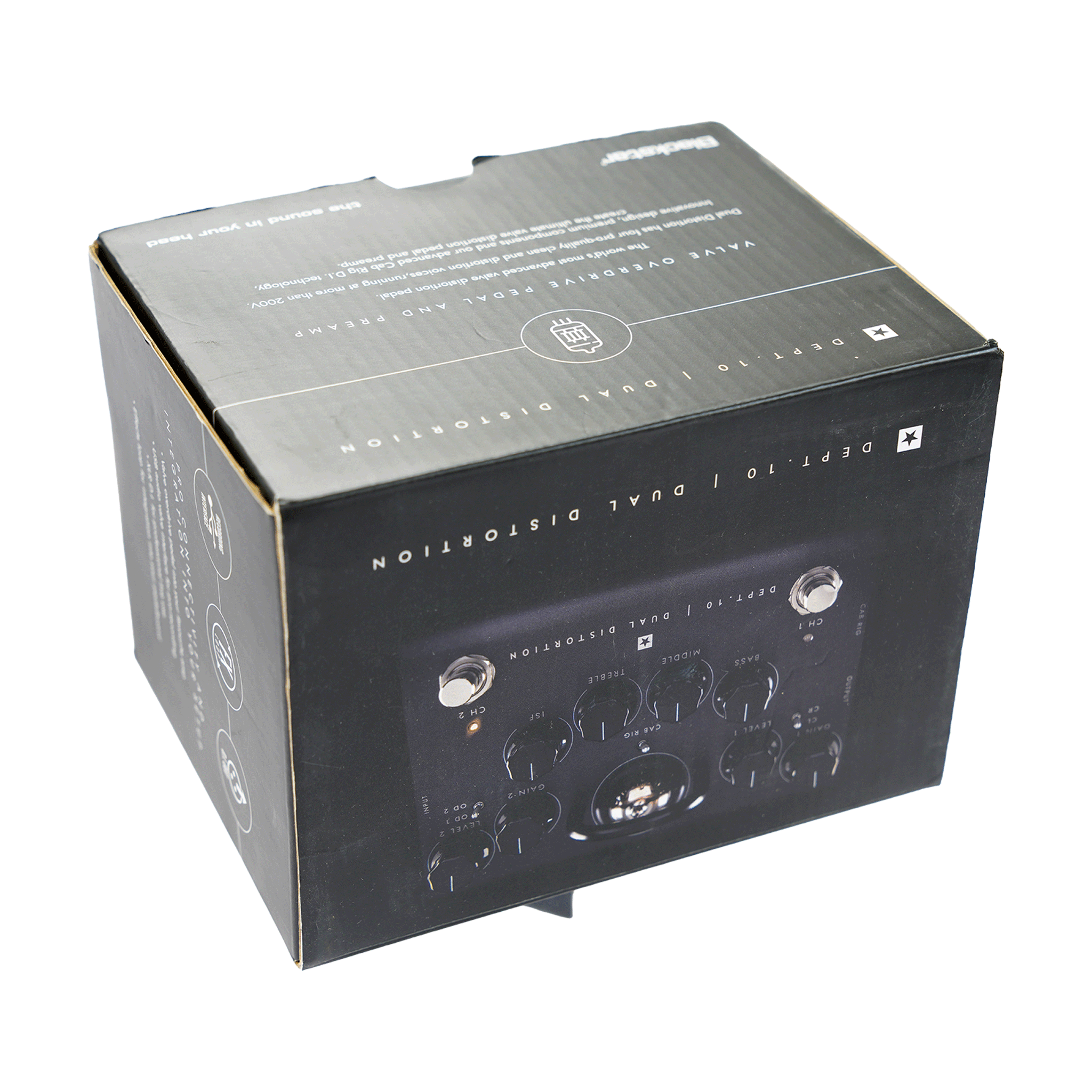 Blackstar 足元に、本物の真空管を【DEPT.10 DUAL DISTORTION】