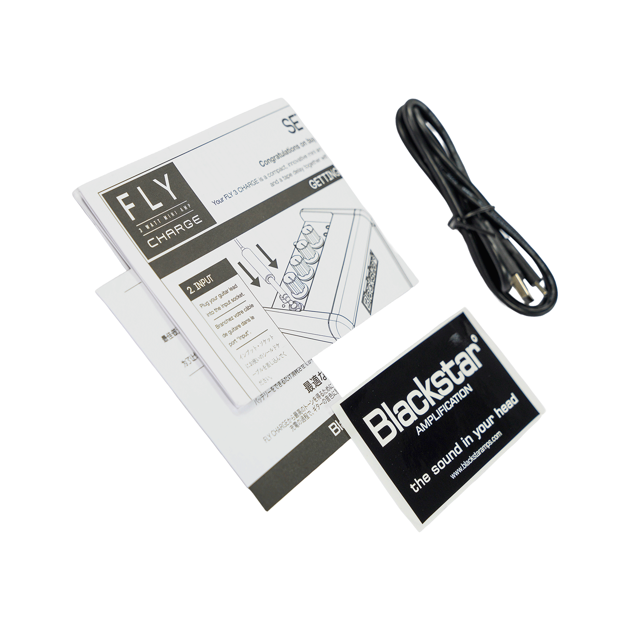 Blackstar どこへでも持ち運べる、手軽なポータブルアンプ【FLY 3 Charge Bluetooth】