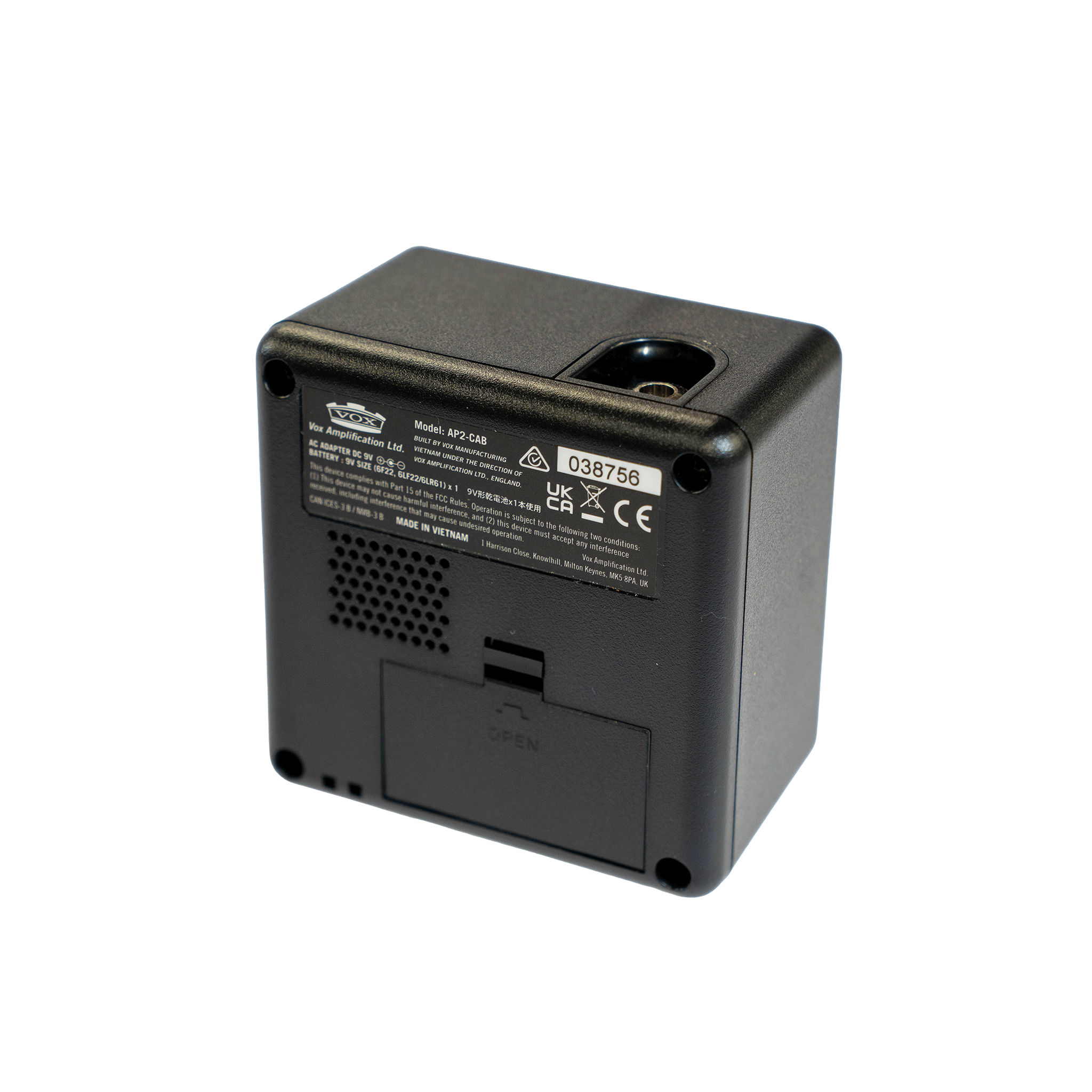 VOX amPlugを持っている方は必須！【AP2-CAB】