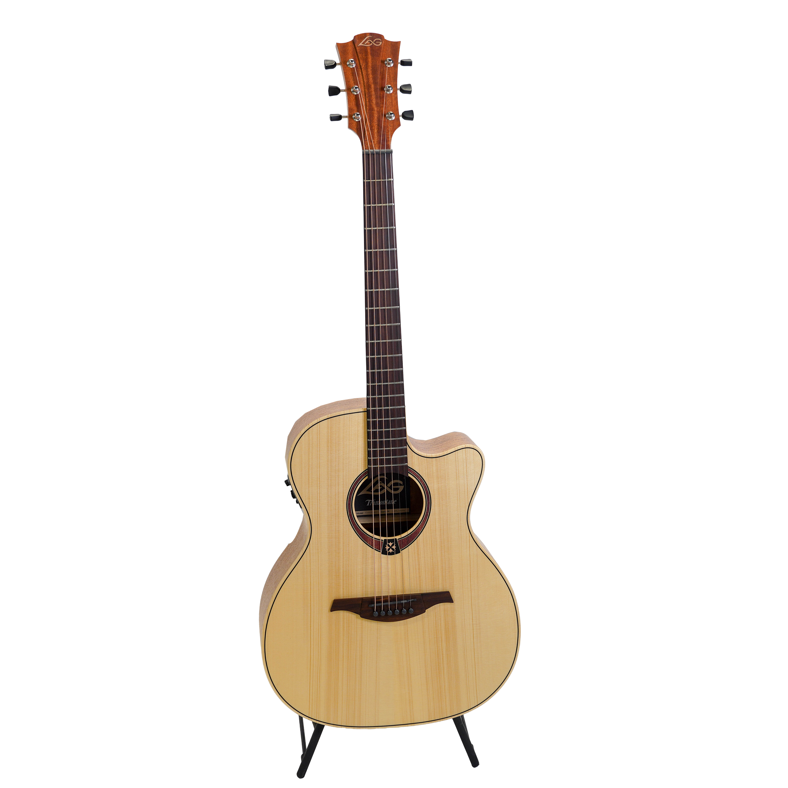 Lag Guitars  オーディトリアム・カッタウェイ・ボディシェイプ・モデル【LAG T70ACE-NAT】