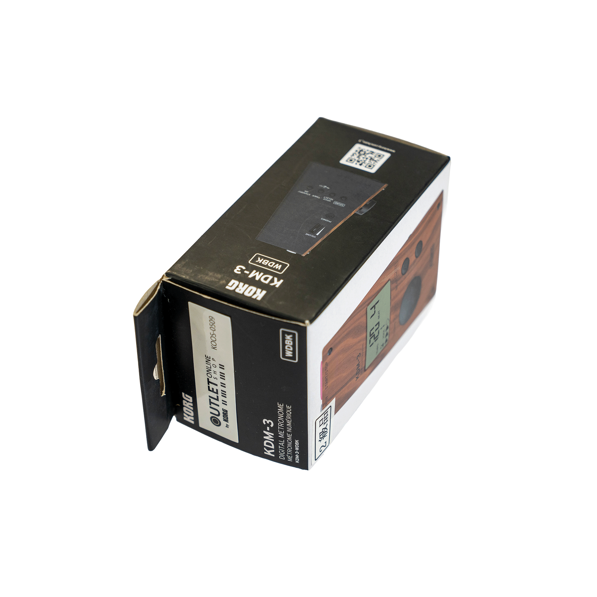 KORG 木製パネルをまとった特別仕様の電子メトロノーム【KDM-3-WDBK】