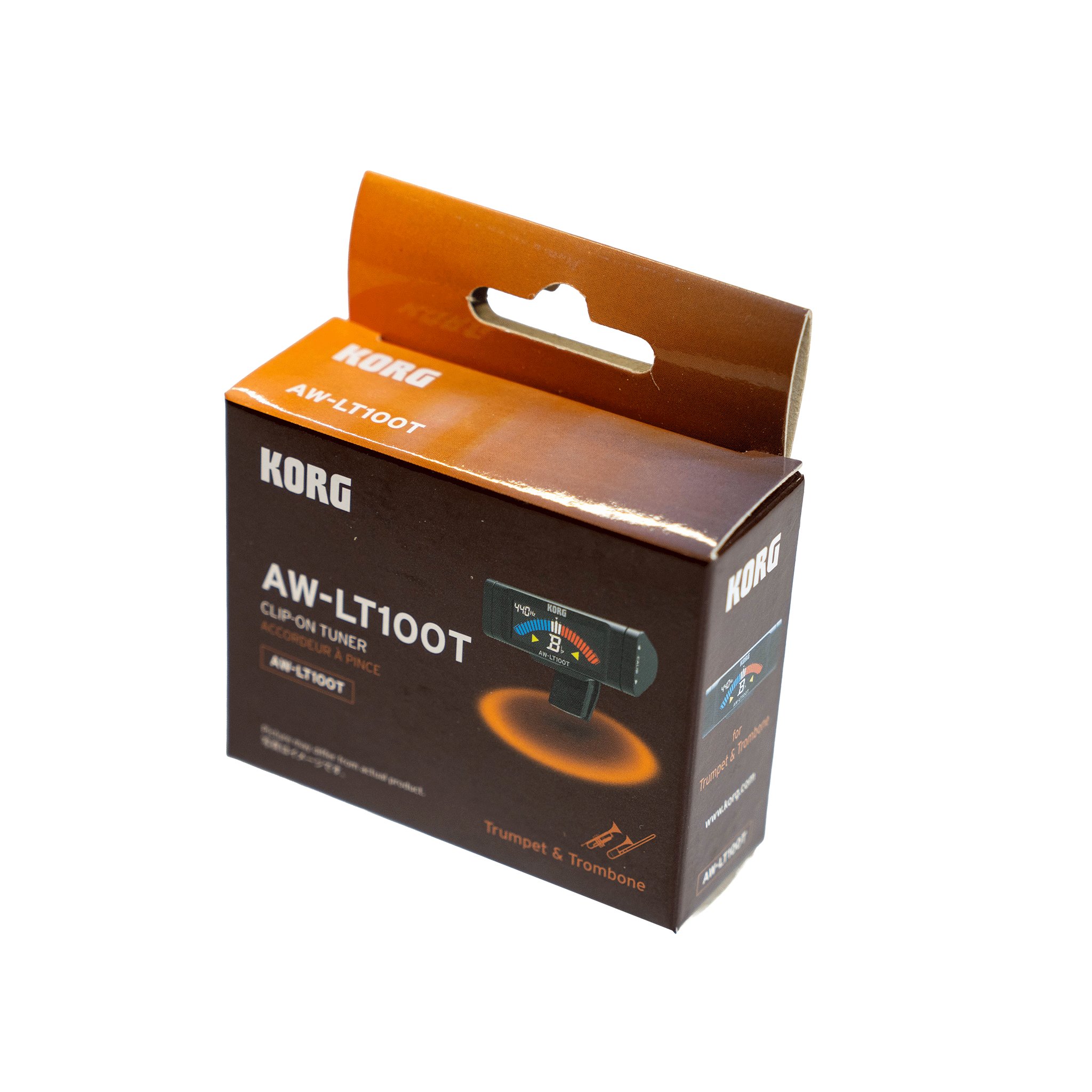 KORG トランペット・トロンボーン専用チューナー【KORG AW-LT100T】