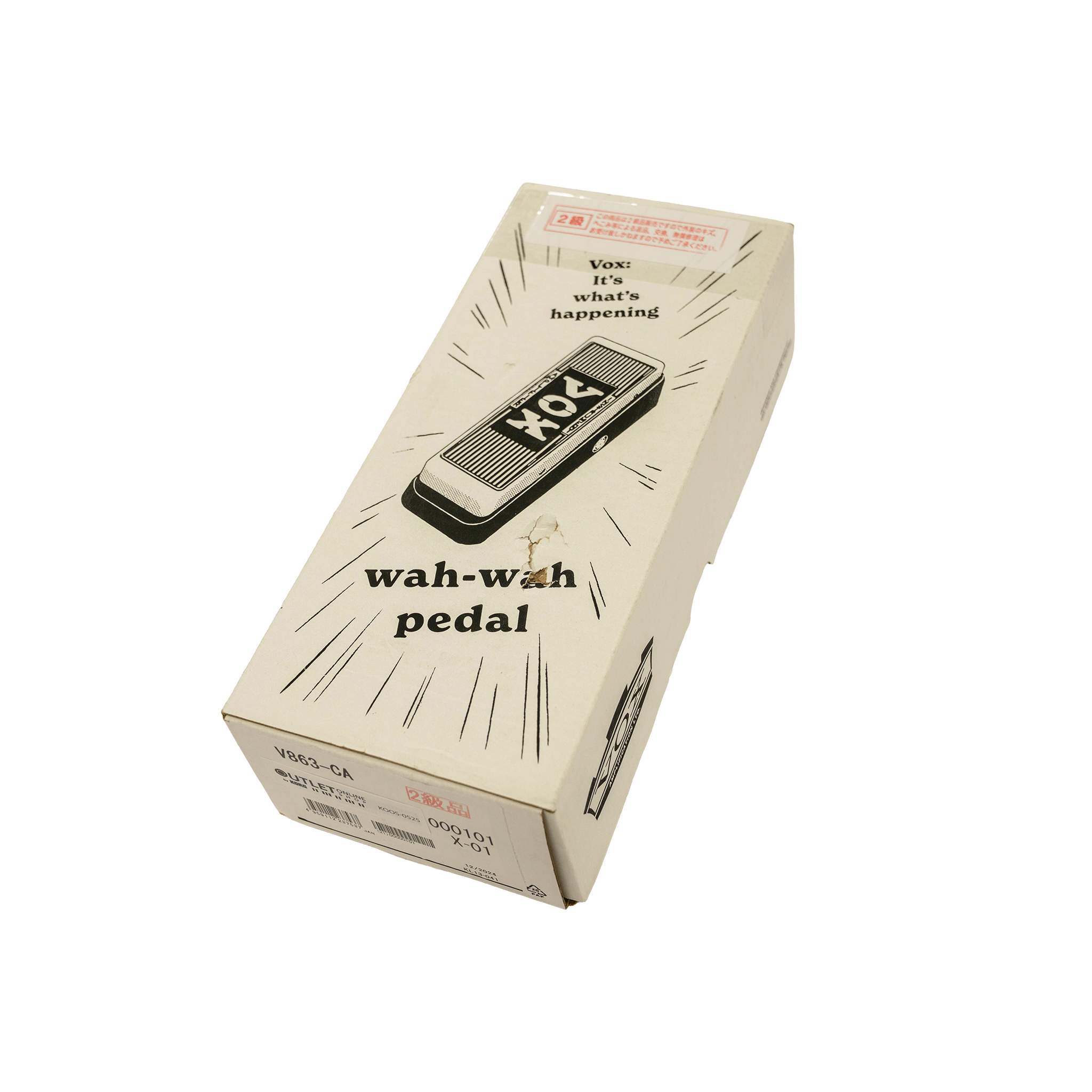 VOX オートワウモードも付いた進化型ワウ・ペダル【VOXV 863-CA】