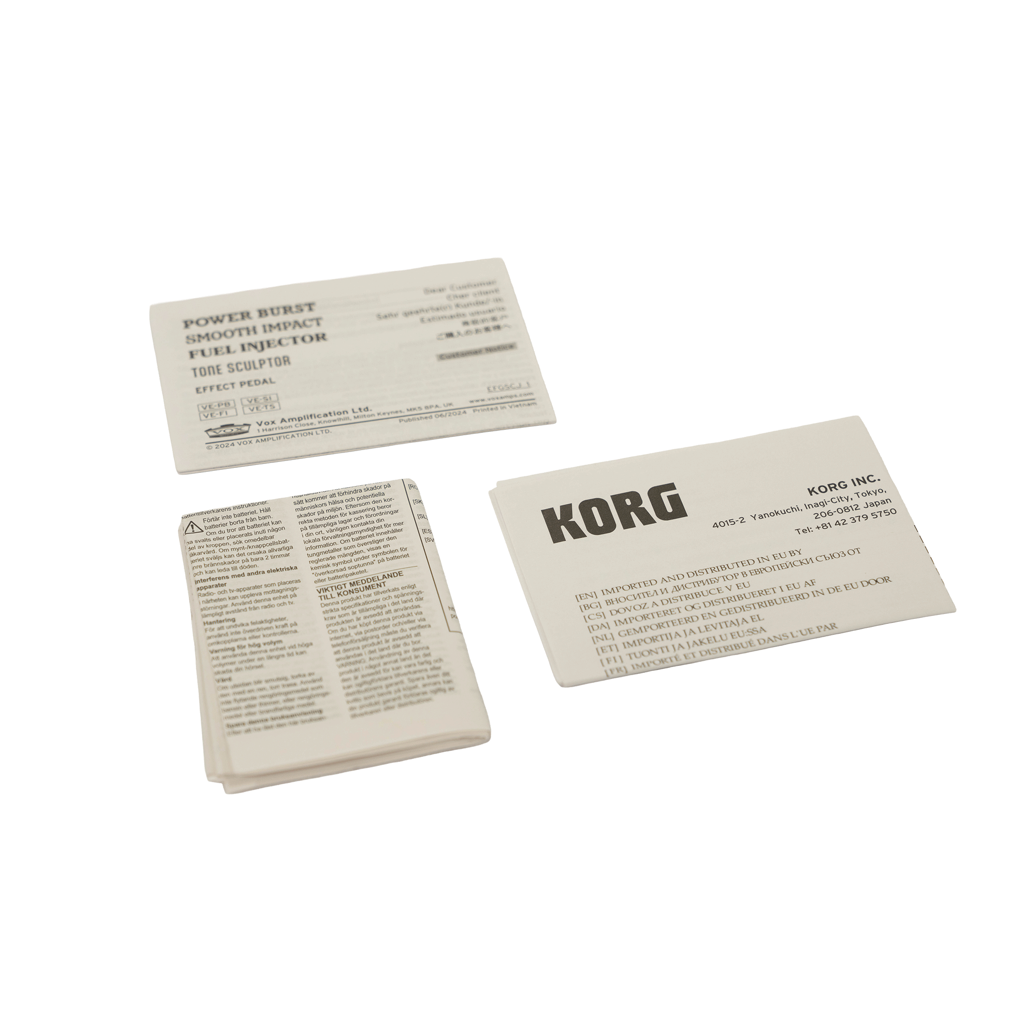 VOX 倍音豊かな歪みのオーバドライブ【VOX FUEL INJECTOR】