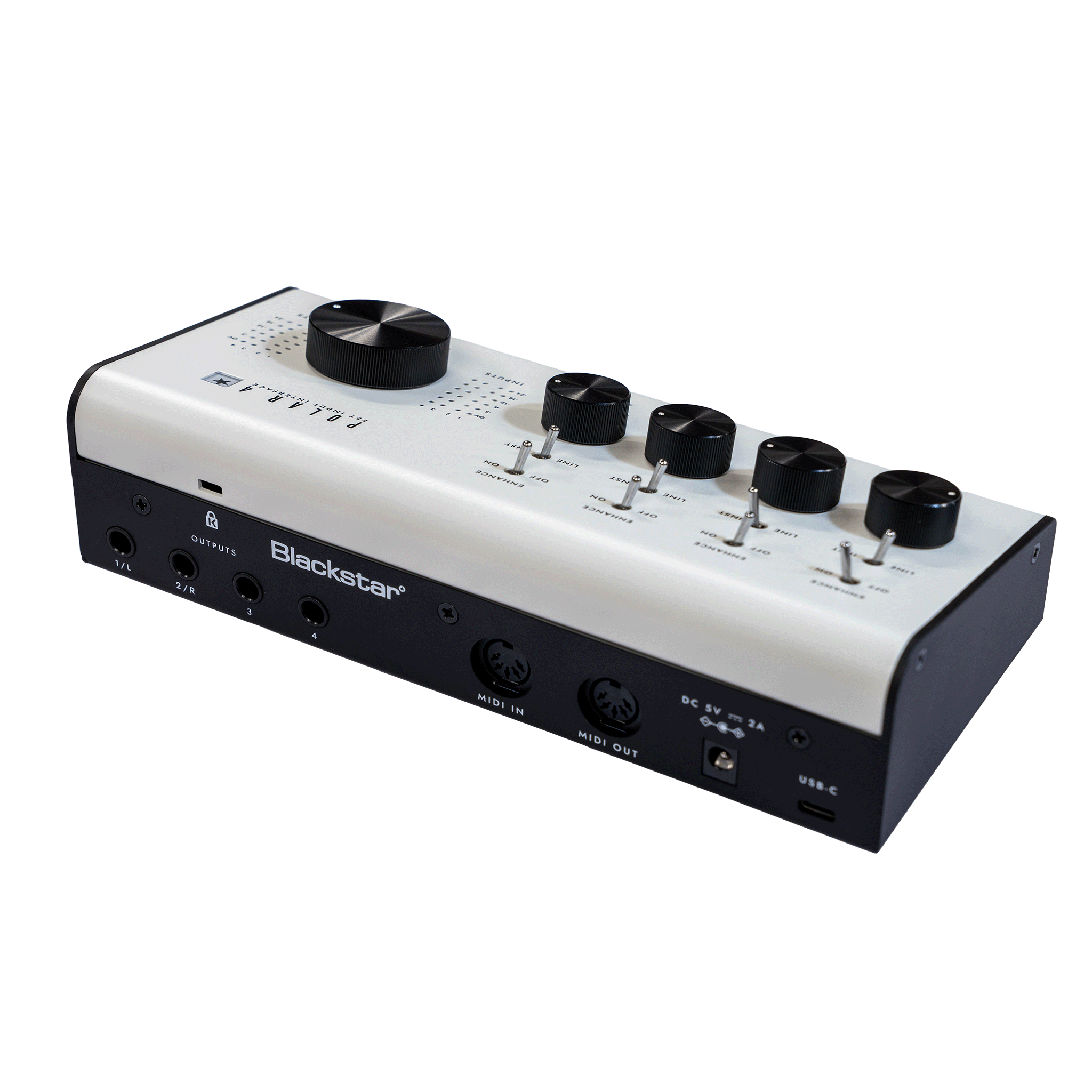 Blackstar エレキギターの録音に特化した、オーディオ・インターフェイス【POLAR 4】