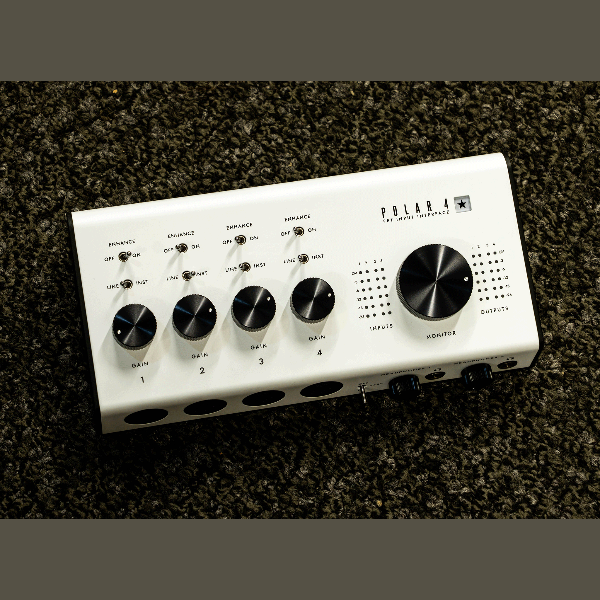 Blackstar エレキギターの録音に特化した、オーディオ・インターフェイス【POLAR 4】