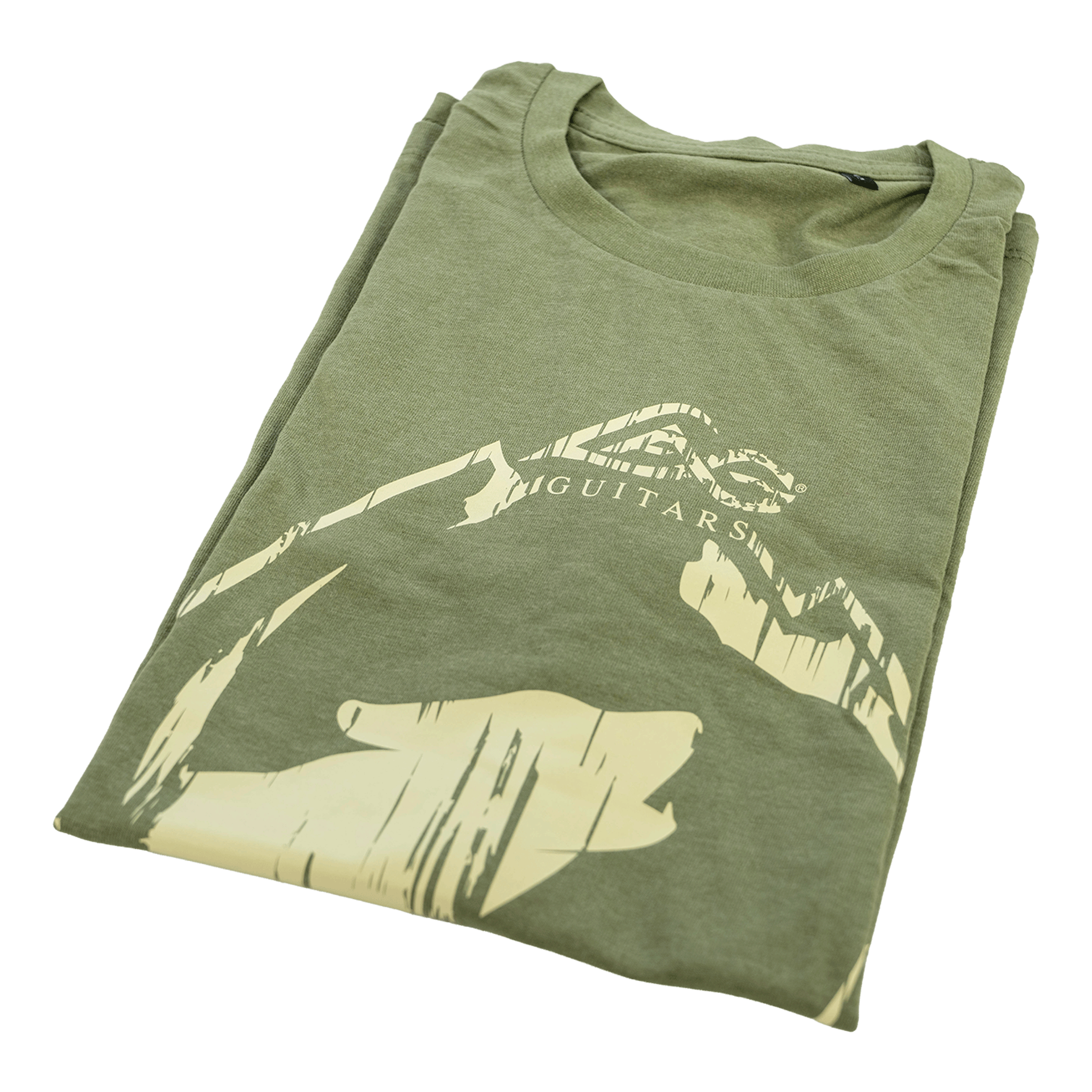 LAG Guitar  SAUVAGEのロゴがプリントされた　【オリジナル・Tシャツ（S・Lサイズ）】