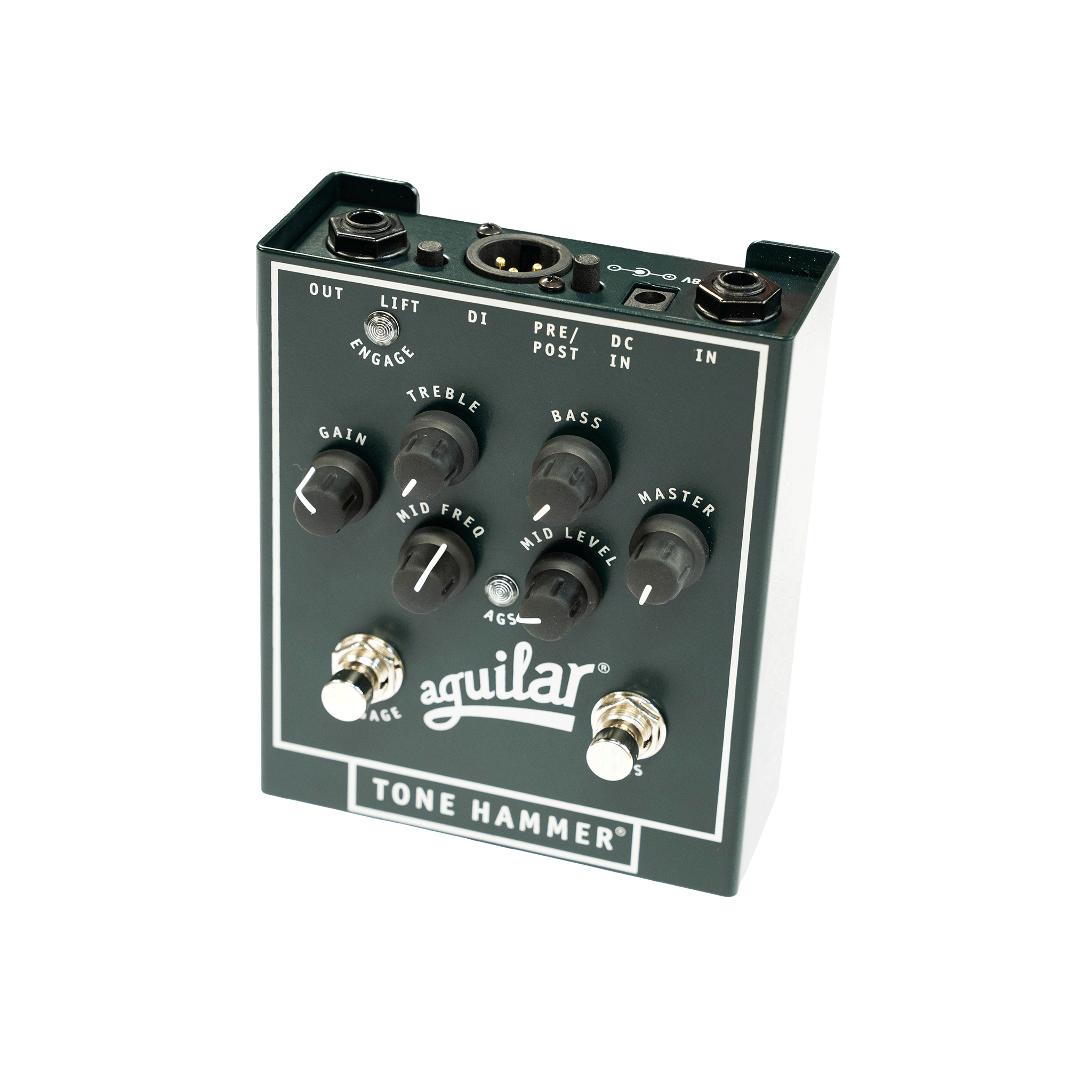 aguilar ベース用プリアンプ【TONE HAMMER PREAMP/DI STOMP BOX】