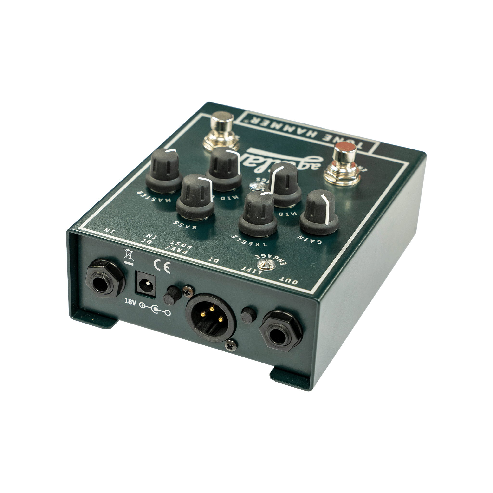aguilar ベース用プリアンプ【TONE HAMMER PREAMP/DI STOMP BOX】
