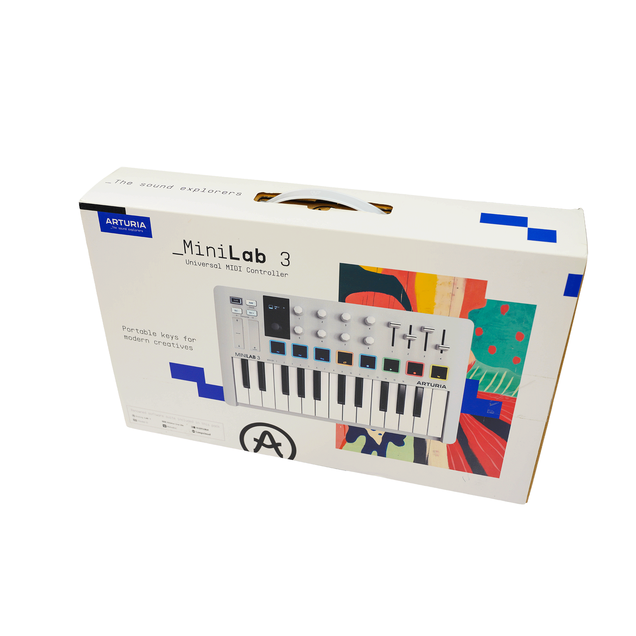 ARTURIA コンパクトなオールインワンMIDIコントローラー　【MINILAB 3】
