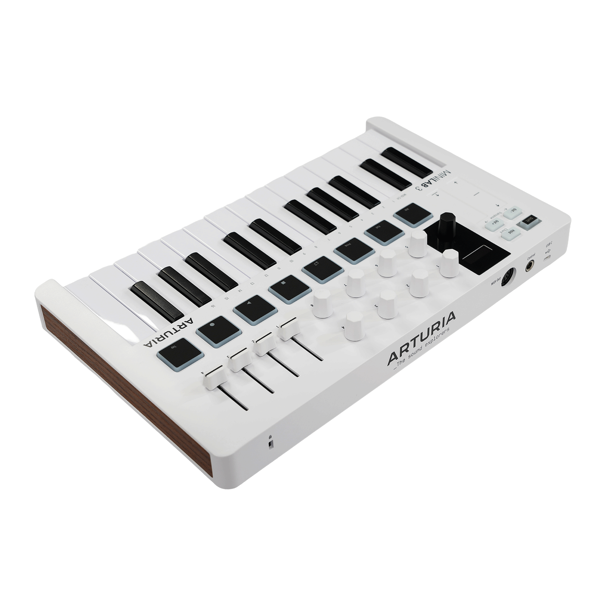 ARTURIA コンパクトなオールインワンMIDIコントローラー　【MINILAB 3】