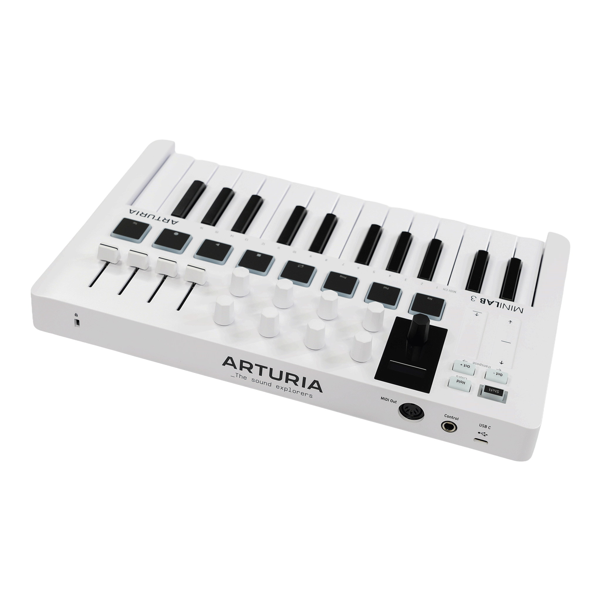 ARTURIA コンパクトなオールインワンMIDIコントローラー　【MINILAB 3】
