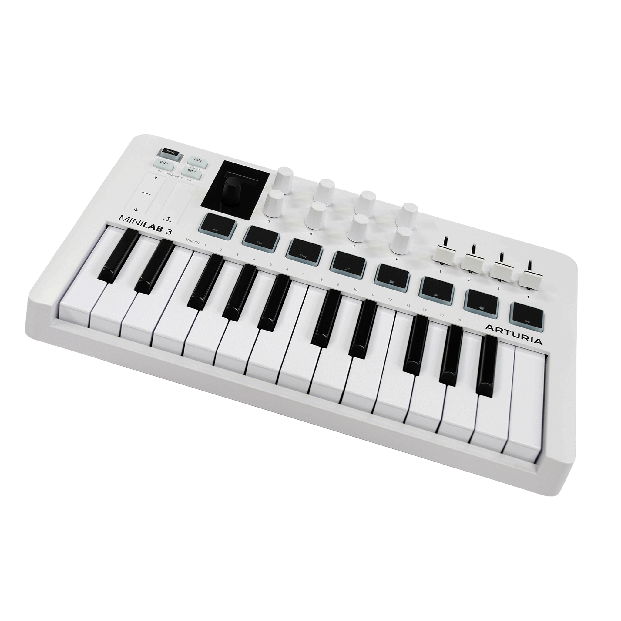 ARTURIA コンパクトなオールインワンMIDIコントローラー　【MINILAB 3】