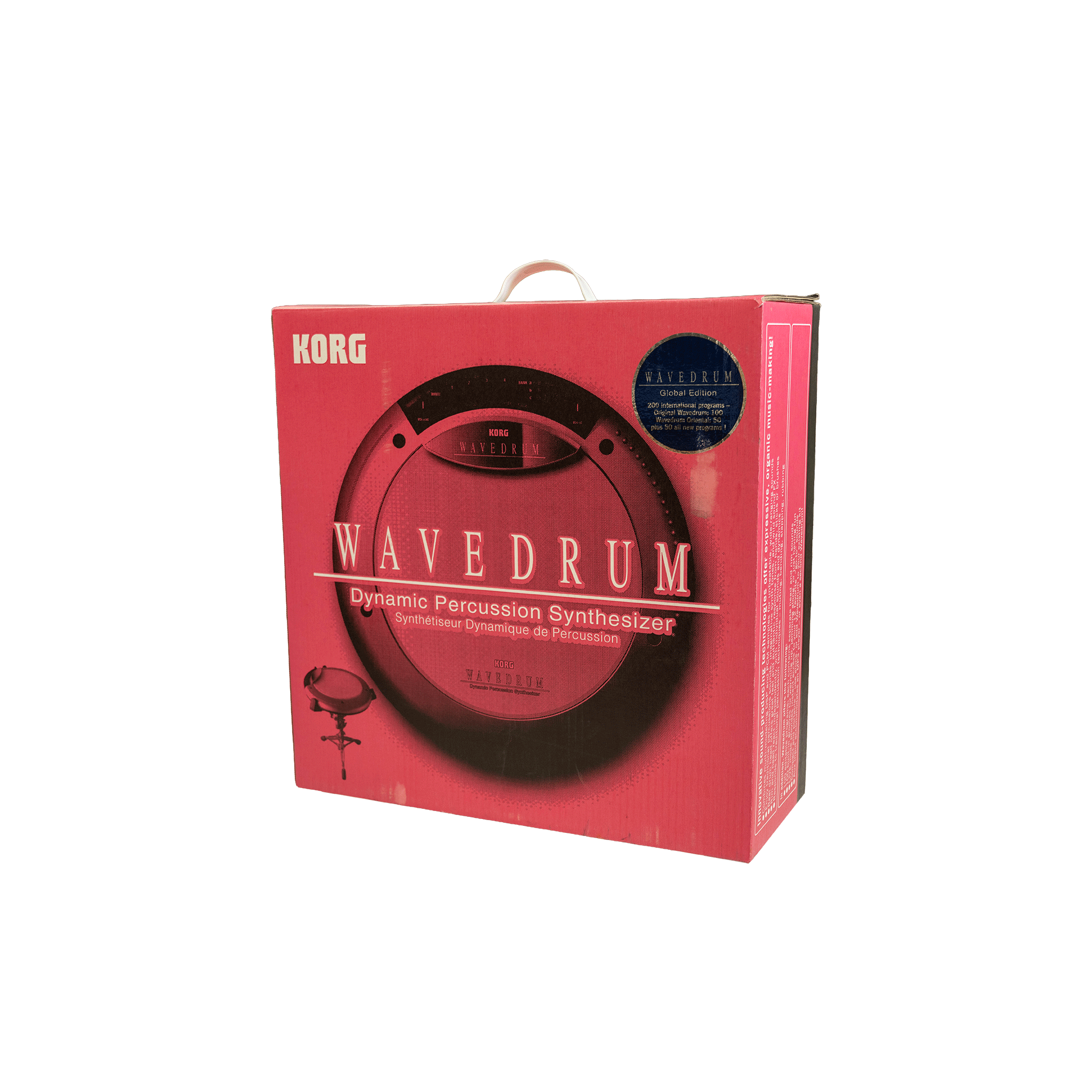 KORG 楽しく叩いてリズム練習！世界の打楽器約200プリセットを搭載！【WD-X-GLB】