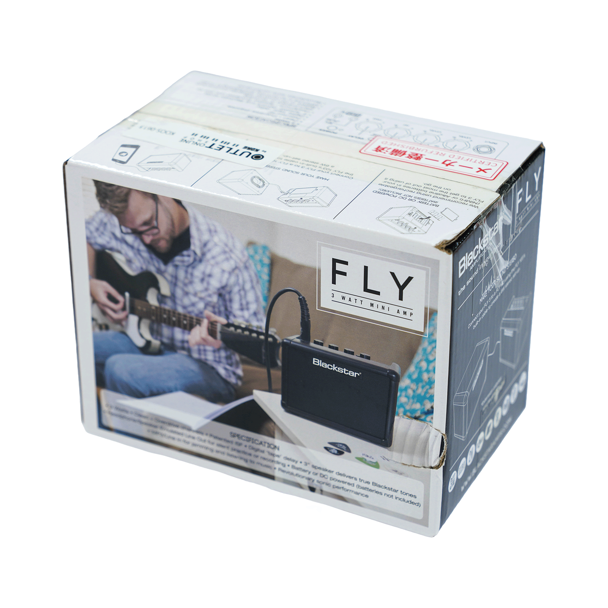 Blackstar 3W コンパクト・ミニ・ギターアンプ【FLY3】