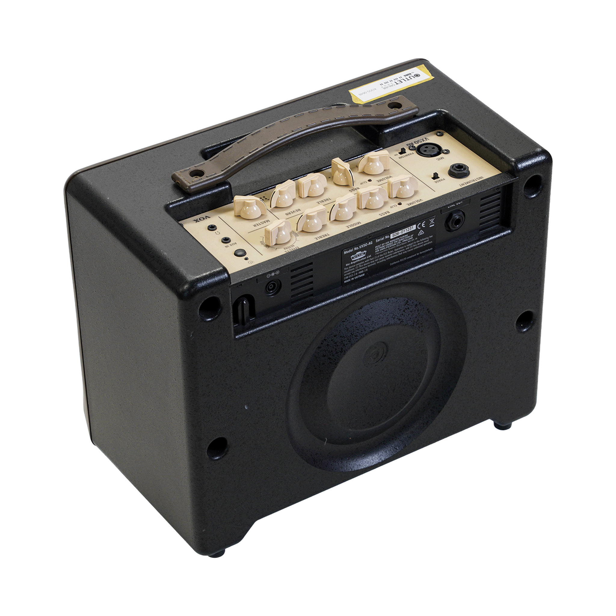 VOX Nutube搭載のアコースティック・ギター・アンプ【VX50-AG 】
