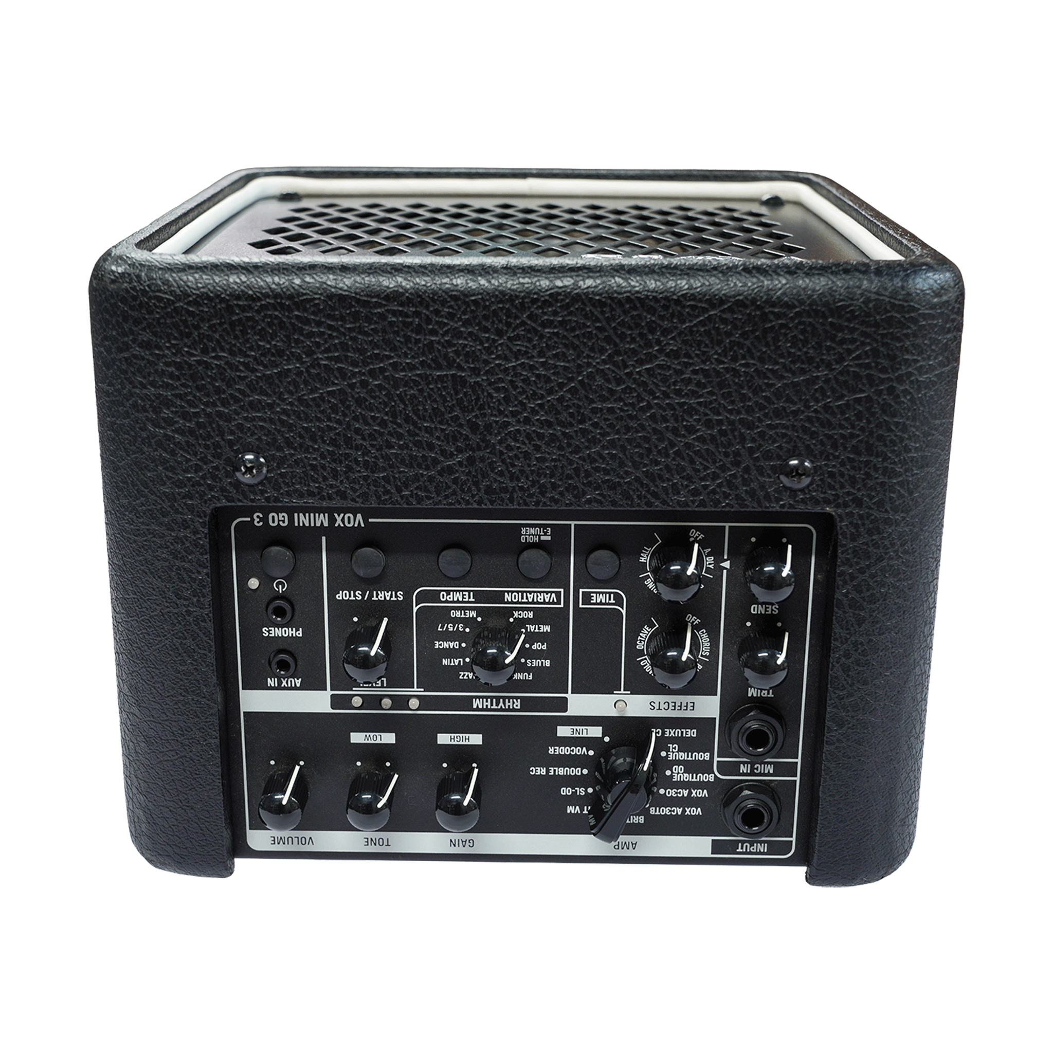 VOX 箱なし特価！リズム機能も搭載したポータブル・アンプ【VOX MINI GO 3】