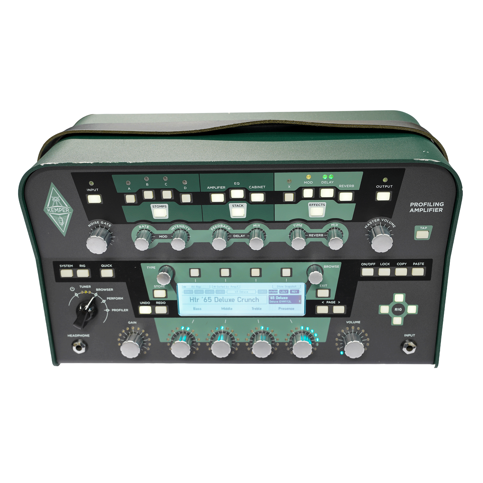 KEMPER　LIVEやStudioで大活躍！【KEMPER Profiler HD BK+KEMPER REMOTE】