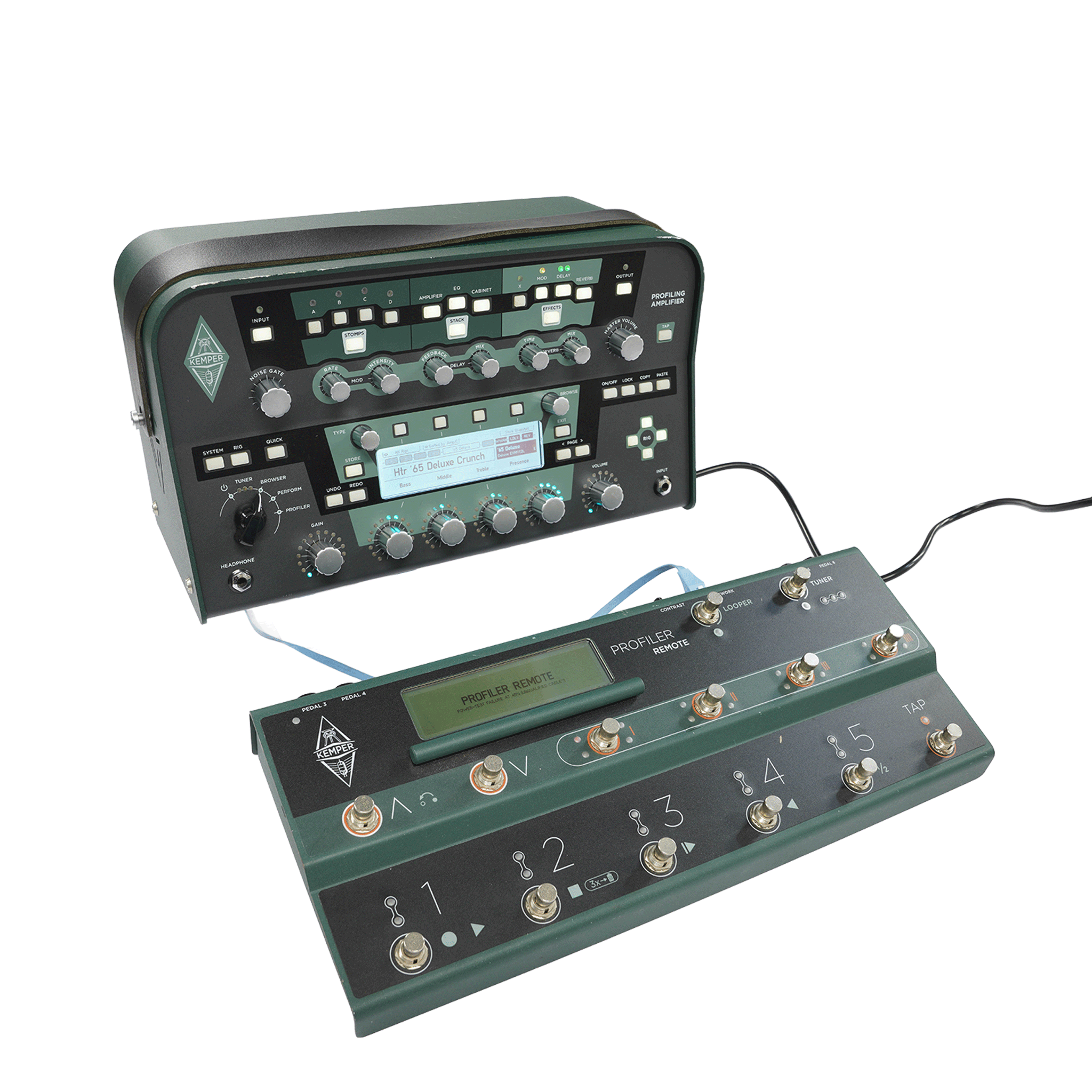 KEMPER　LIVEやStudioで大活躍！【KEMPER Profiler HD BK+KEMPER REMOTE】