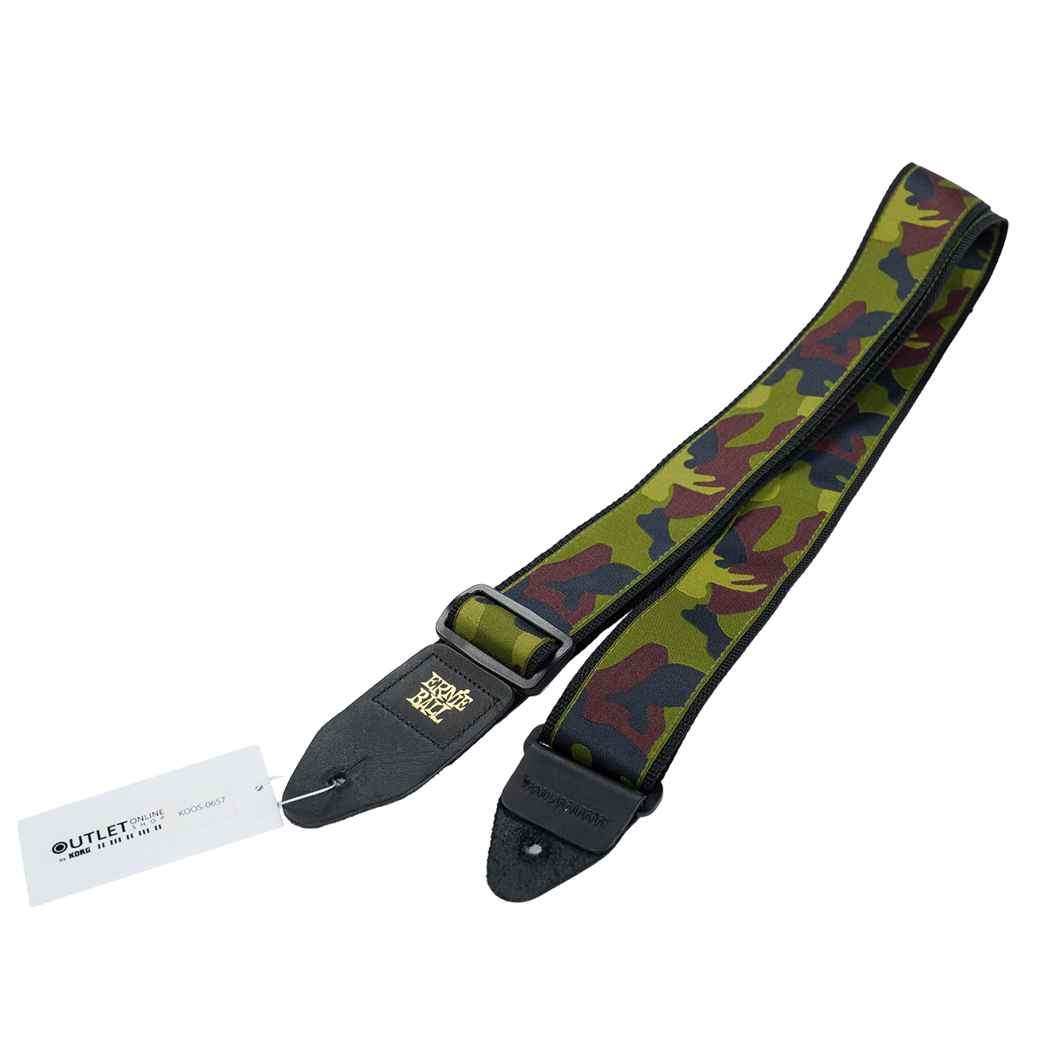 ERNIE BALL　超定番ストラップのジャガード仕様！【4105 JACQUARD STRAP TRADITIONAL CAMO 】
