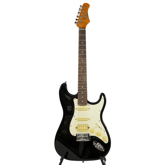 EKO シンプル＆風格漂う・SSHのP.U搭載！【EKO ST 350 BLACK】 (コピー)