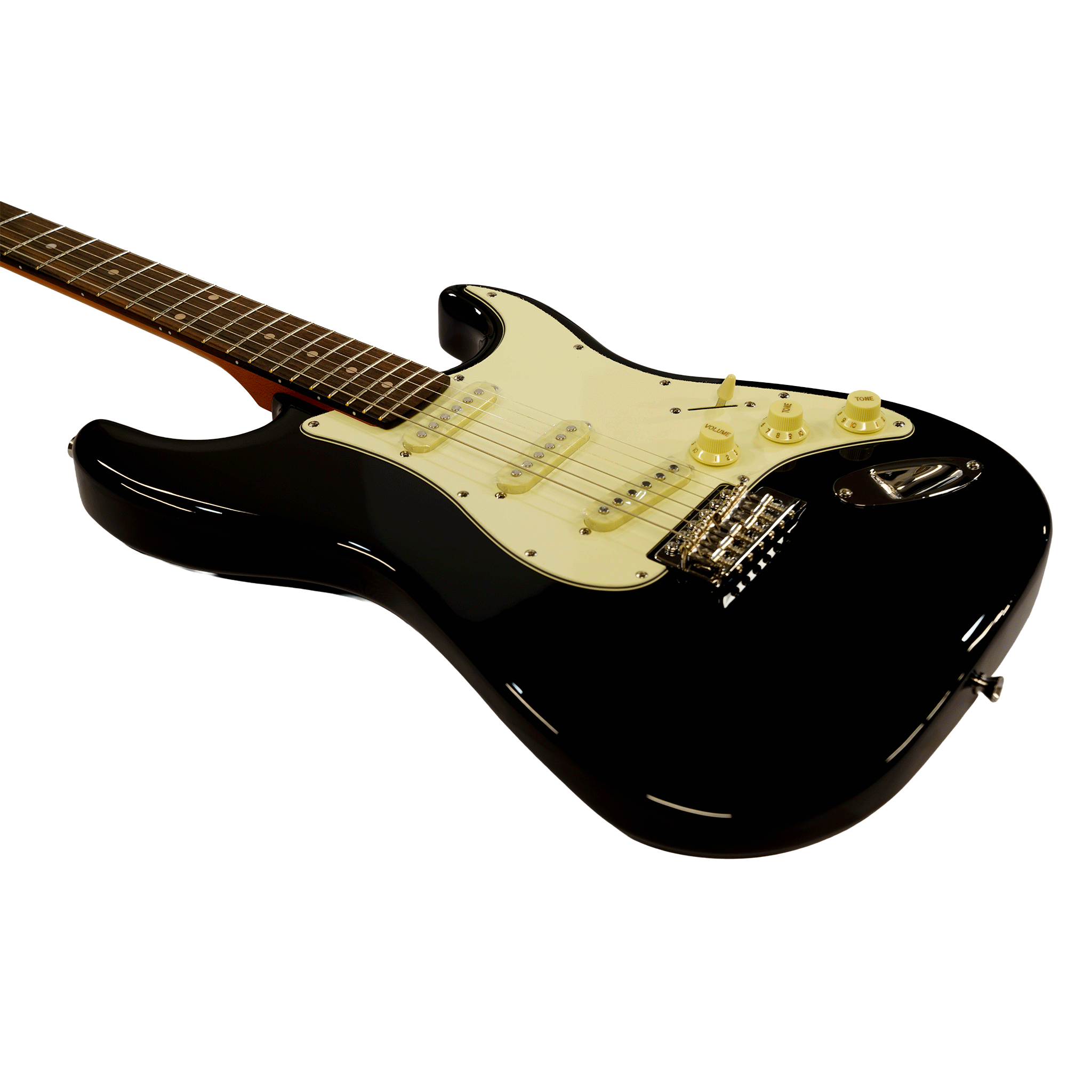 EKO シンプル＆風格漂う・上位機種のスリーシングルP.U【EKO ST 400 BLACK】