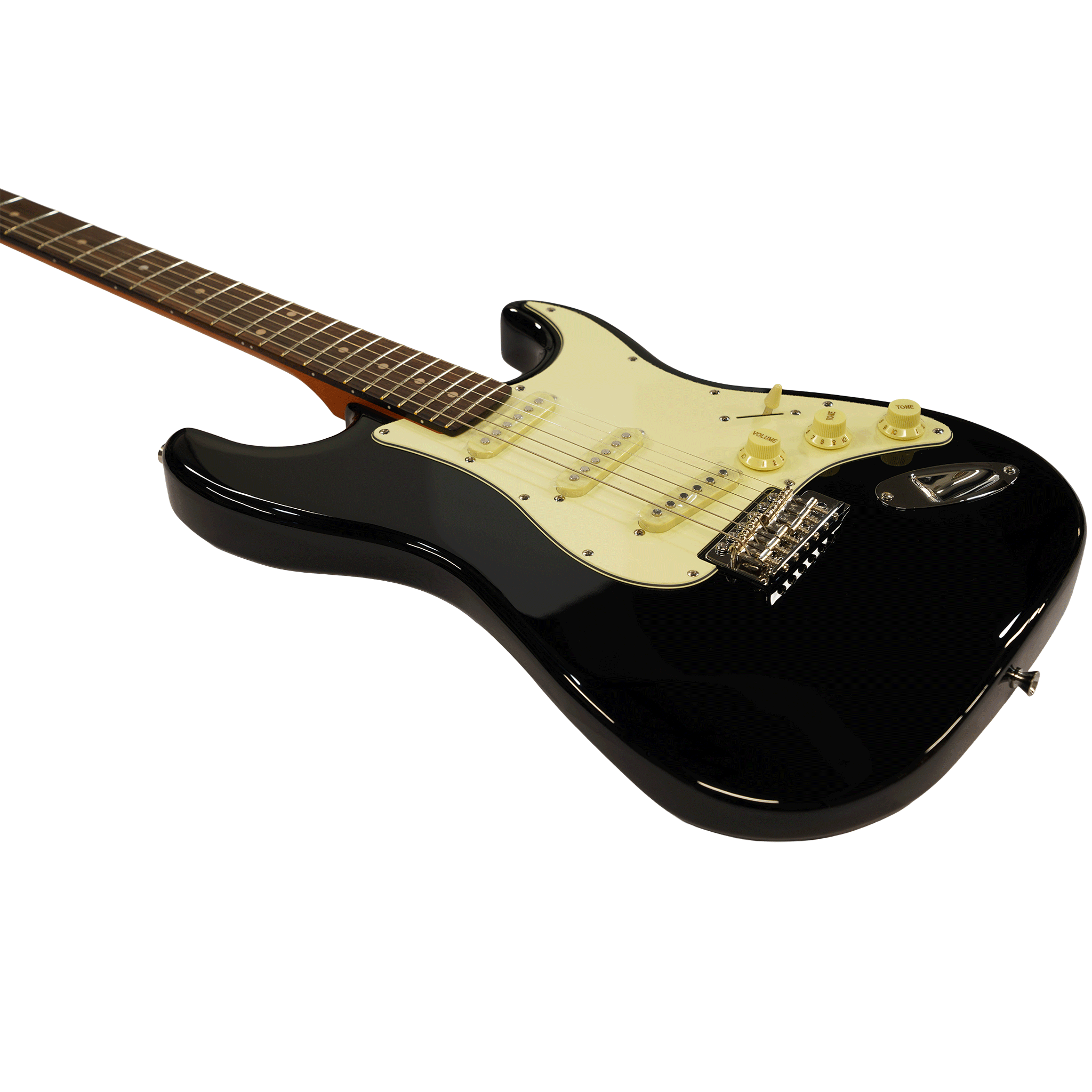 EKO シンプル＆風格漂う・上位機種のスリーシングルP.U【EKO ST 400 BLACK】