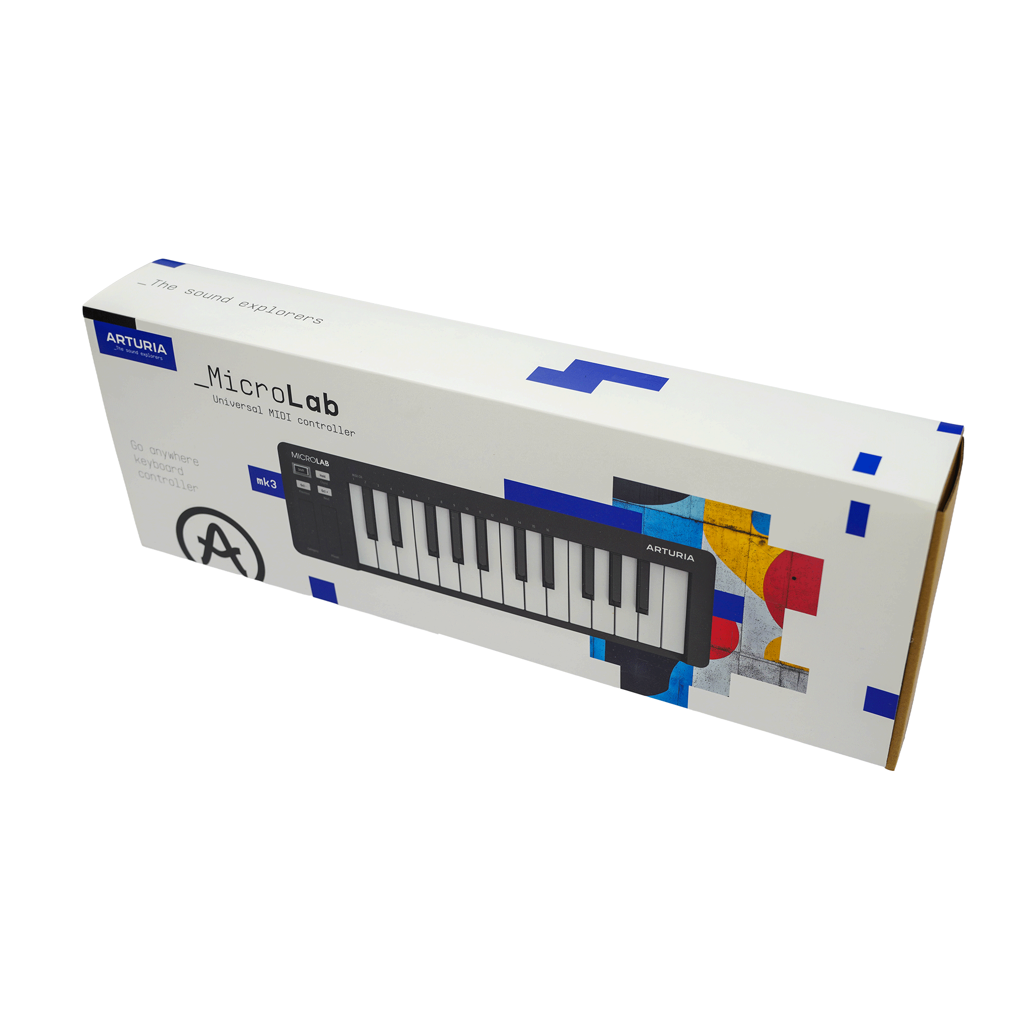 ARTURIA 手軽にDTMを始めよう！ 【Arturia MICROLAB MK3 BK】