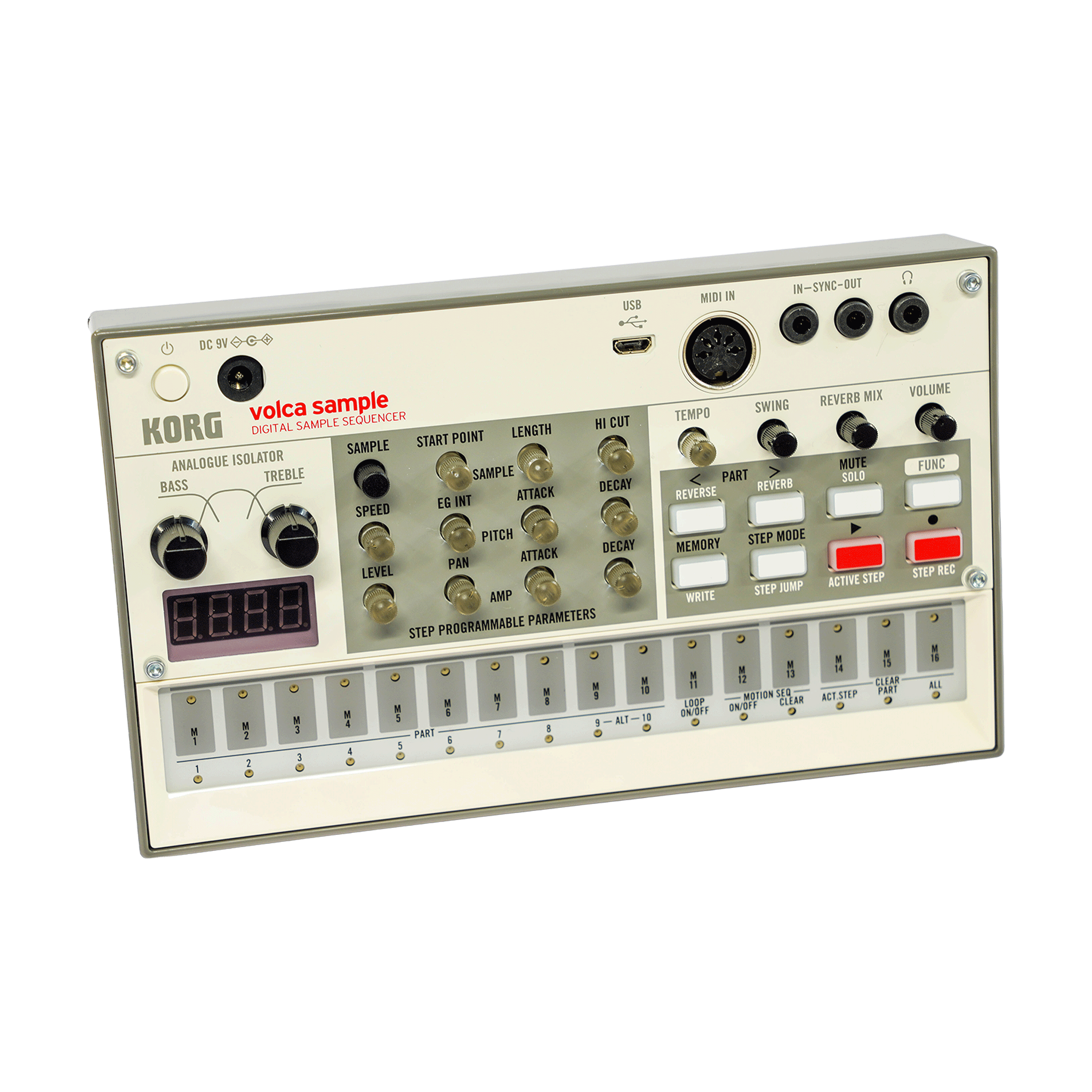 KORG どこでも手軽にビートメイク！【volca sample2】